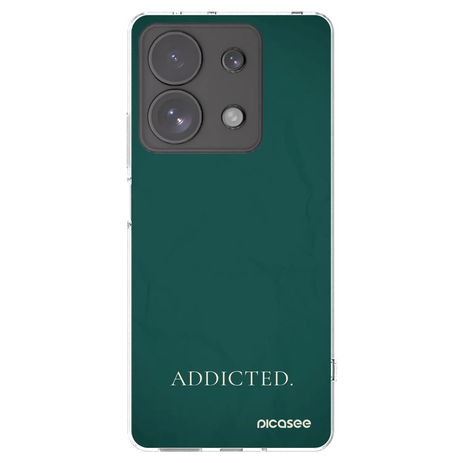 Picasee átlátszó szilikon tok az alábbi mobiltelefonokra Xiaomi Redmi Note 13 Pro 4G - Addicted