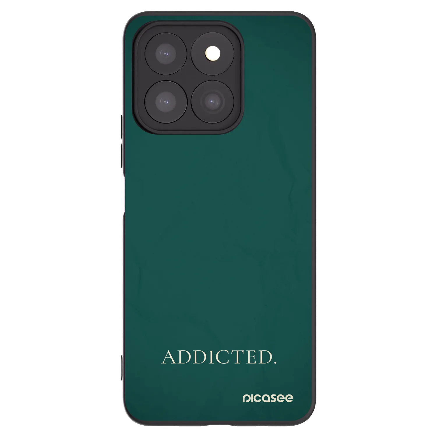 Picasee fekete szilikon tok az alábbi mobiltelefonokra Honor X8b - Addicted