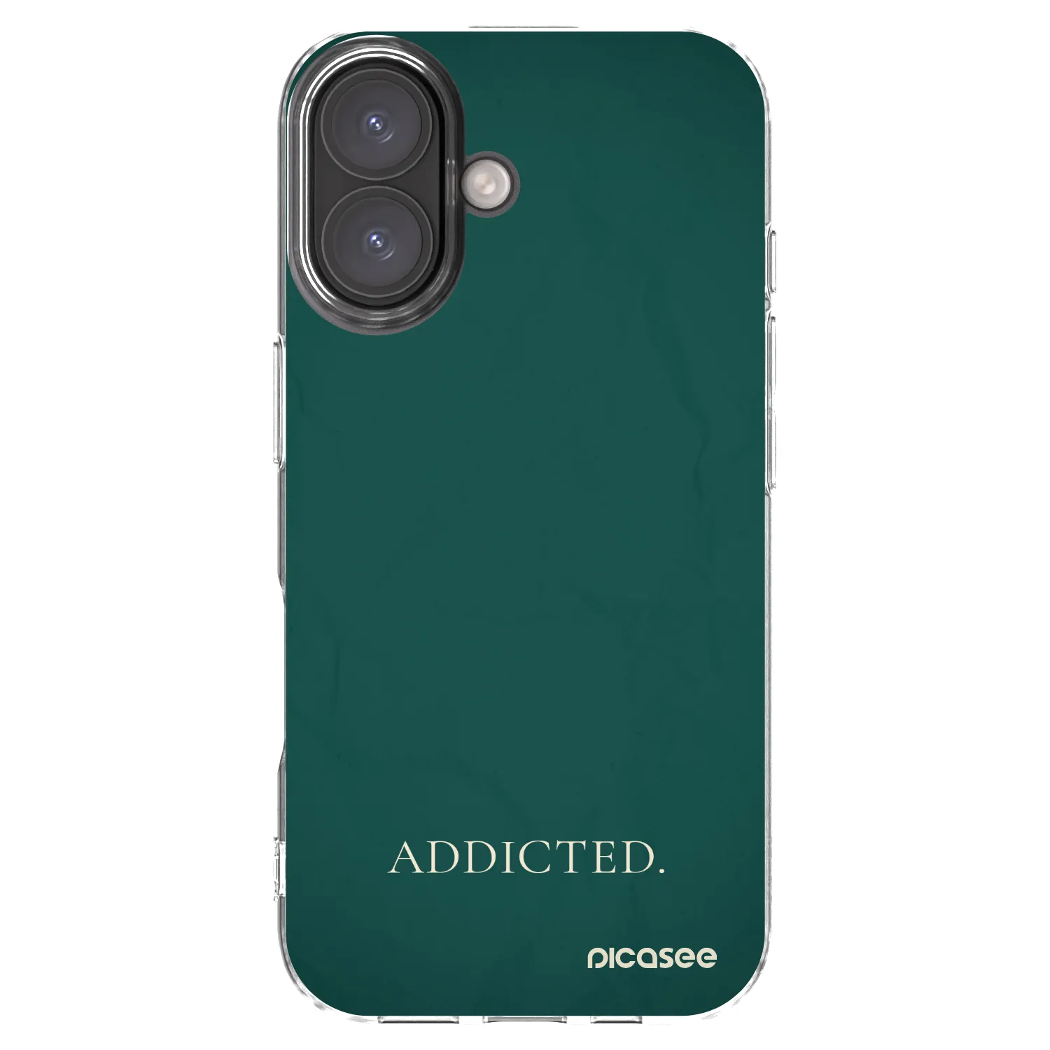 Picasee átlátszó szilikon tok az alábbi mobiltelefonokra Apple iPhone 16 - Addicted