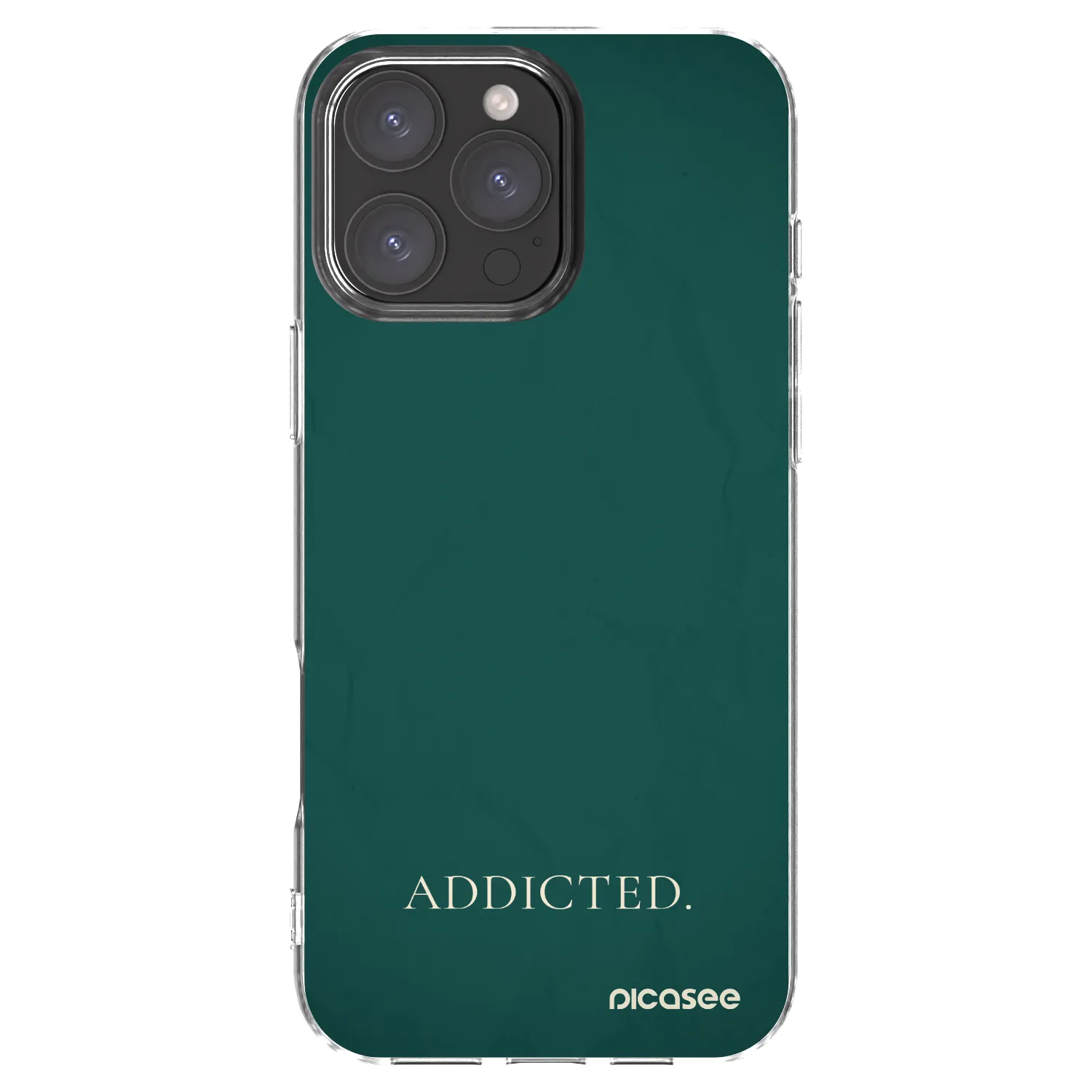 Picasee átlátszó szilikon tok az alábbi mobiltelefonokra Apple iPhone 16 Pro Max - Addicted