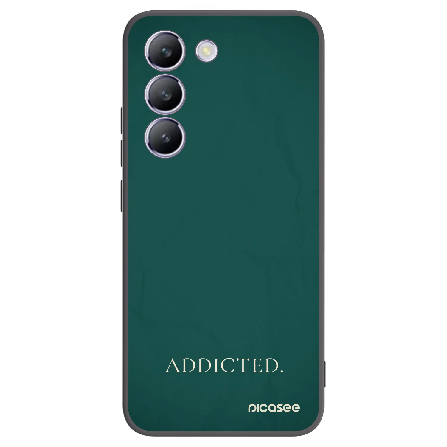 Picasee fekete szilikon tok az alábbi mobiltelefonokra Vivo V40 SE 5G - Addicted