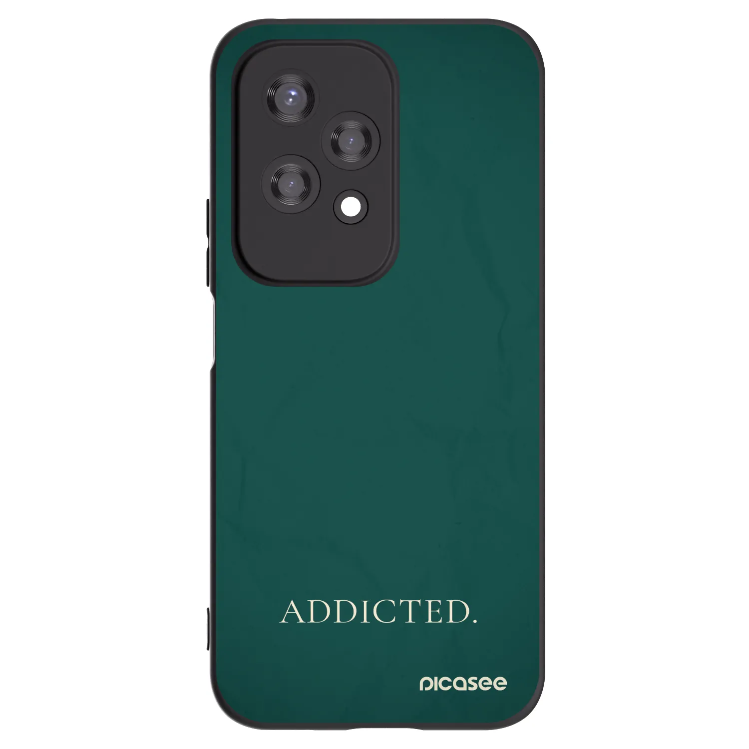 Picasee fekete szilikon tok az alábbi mobiltelefonokra Honor 200 Lite - Addicted