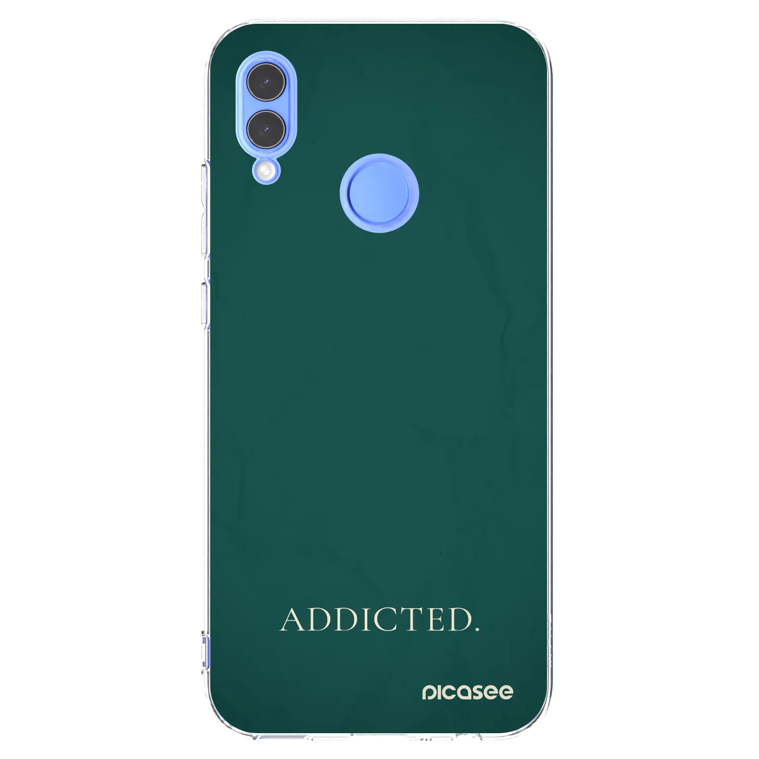 Picasee átlátszó szilikon tok az alábbi mobiltelefonokra Huawei P Smart 2019 - Addicted