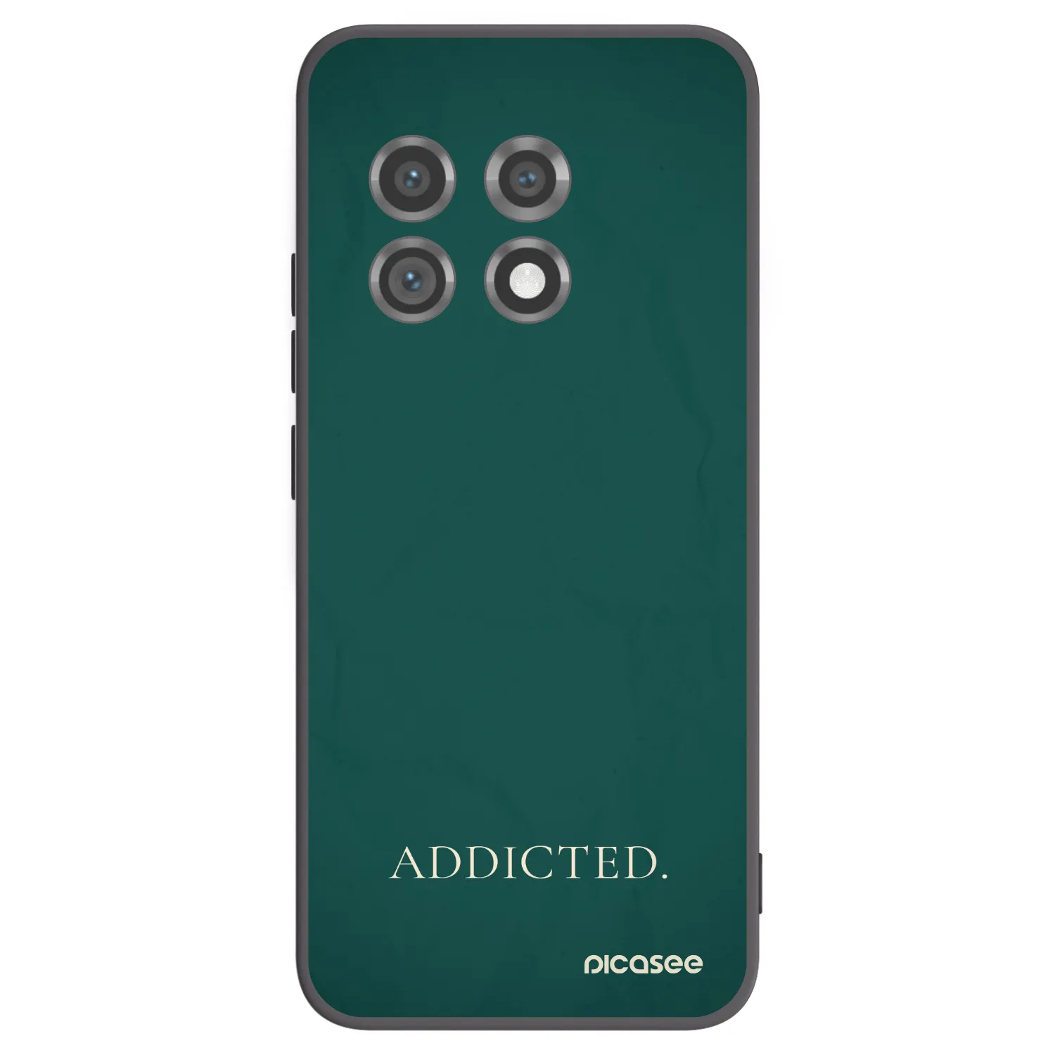 Picasee fekete szilikon tok az alábbi mobiltelefonokra OnePlus 11 5G - Addicted