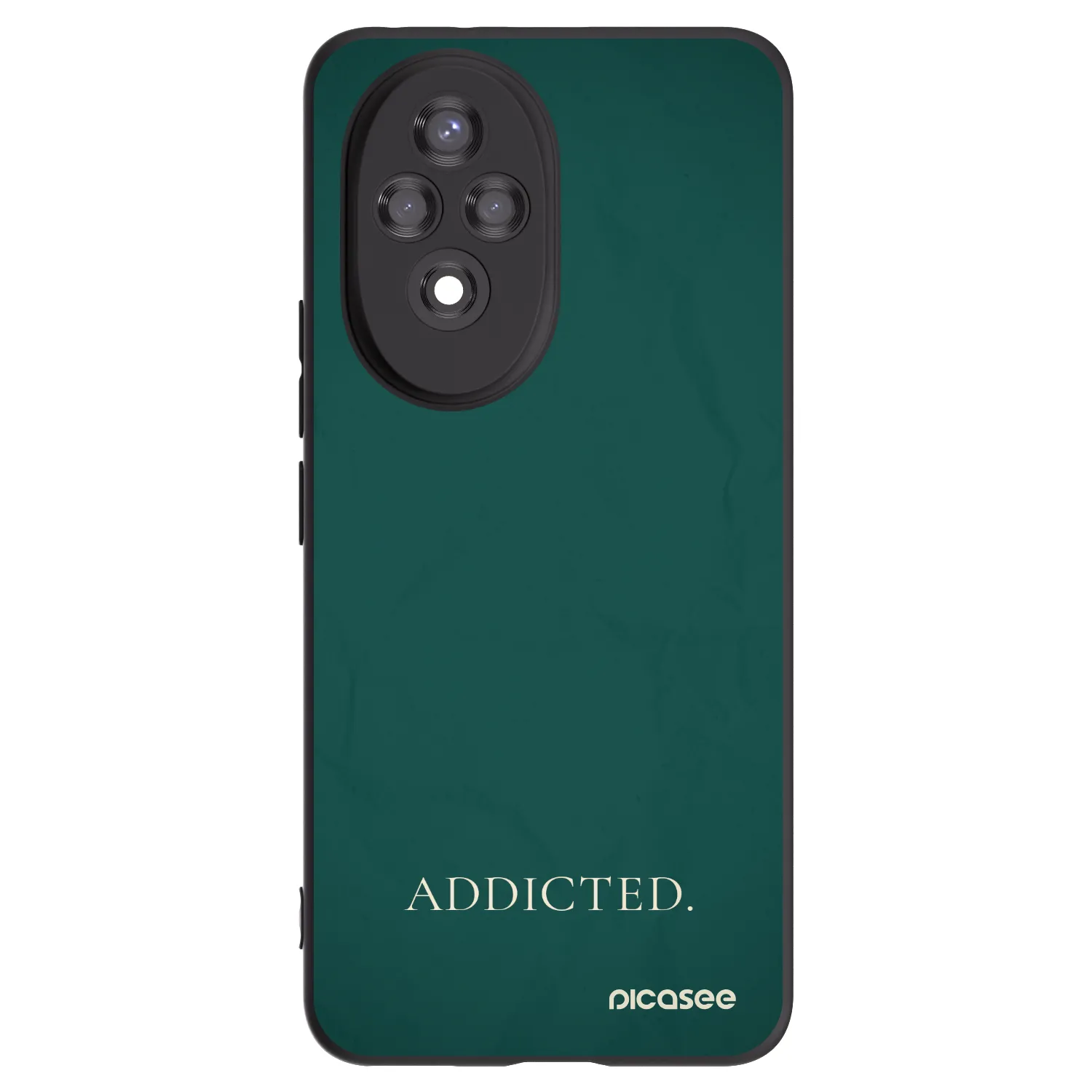 Picasee fekete szilikon tok az alábbi mobiltelefonokra Honor 200 Pro 5G - Addicted