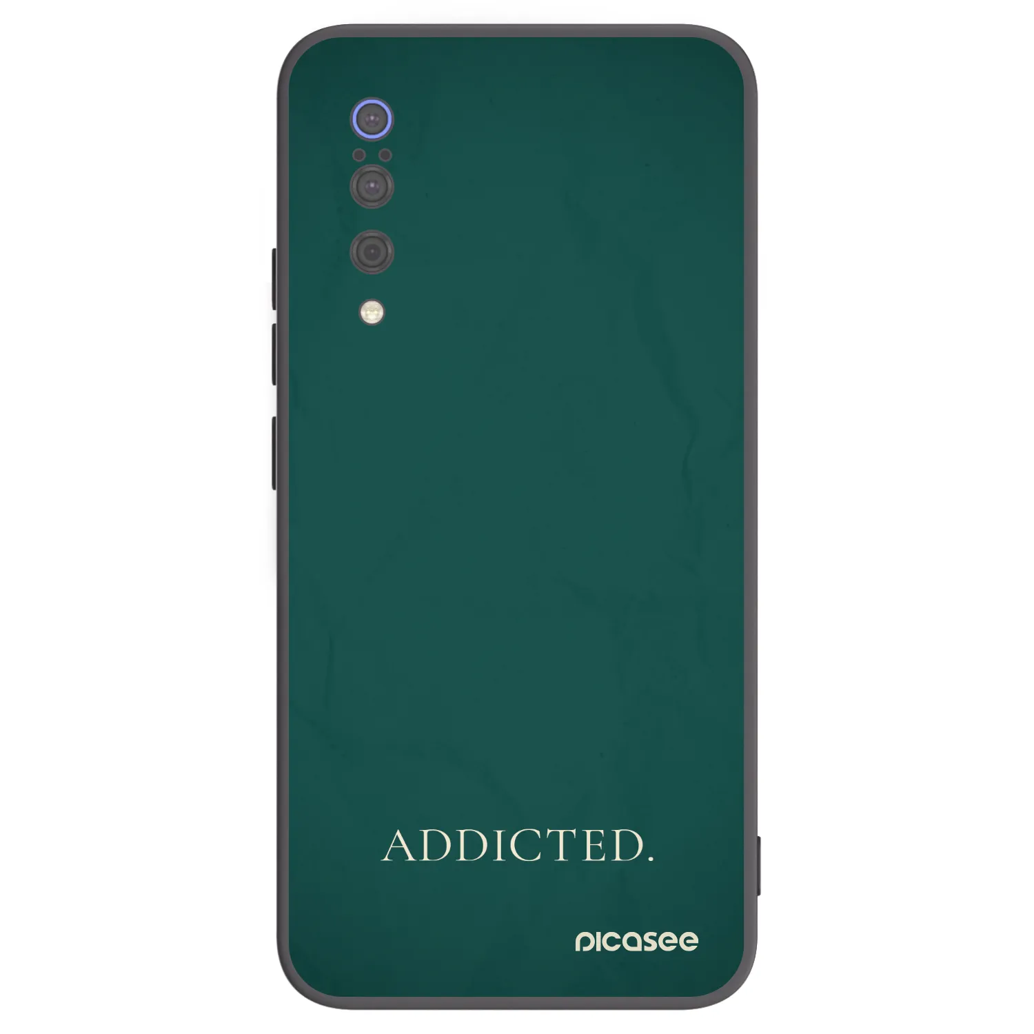 Picasee fekete szilikon tok az alábbi mobiltelefonokra Xiaomi Mi 9 - Addicted
