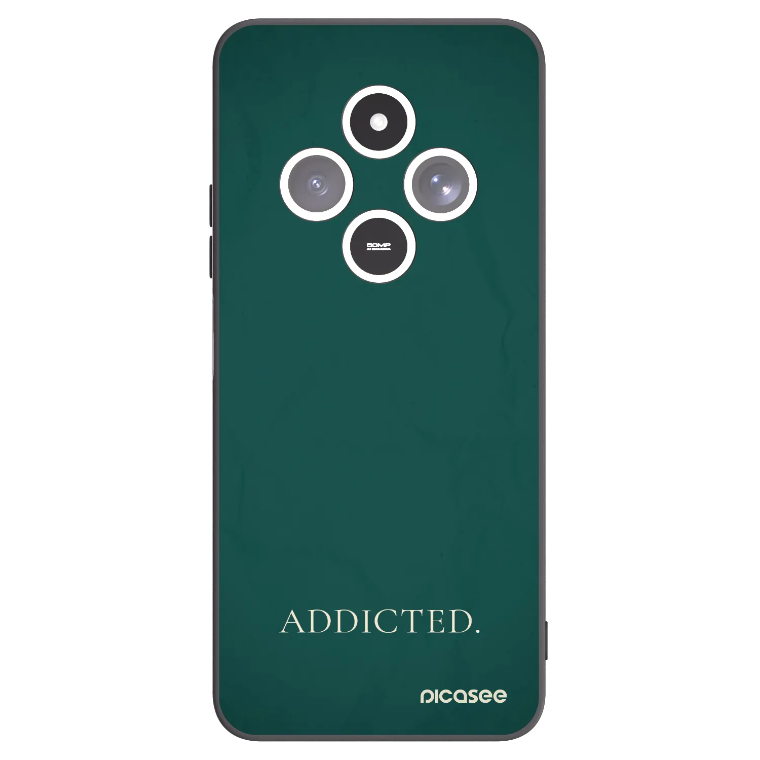 Picasee fekete szilikon tok az alábbi mobiltelefonokra Xiaomi Redmi 14C - Addicted
