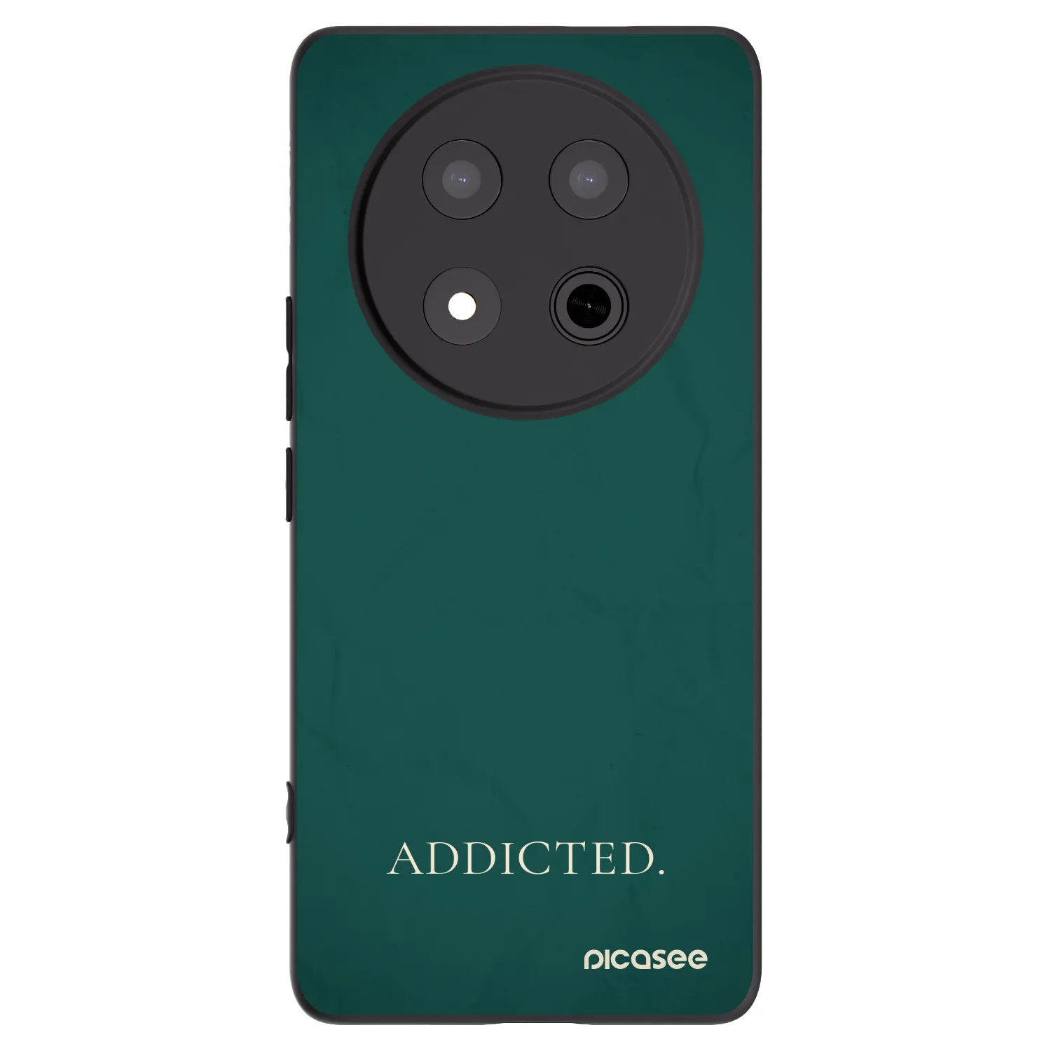 Picasee fekete szilikon tok az alábbi mobiltelefonokra Honor Magic7 Lite 5G - Addicted