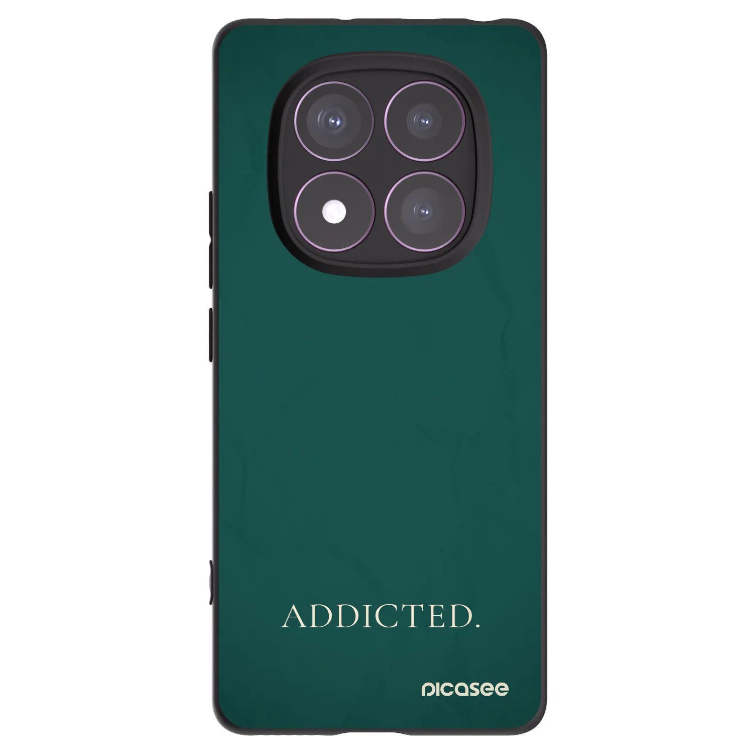 Picasee fekete szilikon tok az alábbi mobiltelefonokra Xiaomi Redmi Note 14 Pro 4G - Addicted