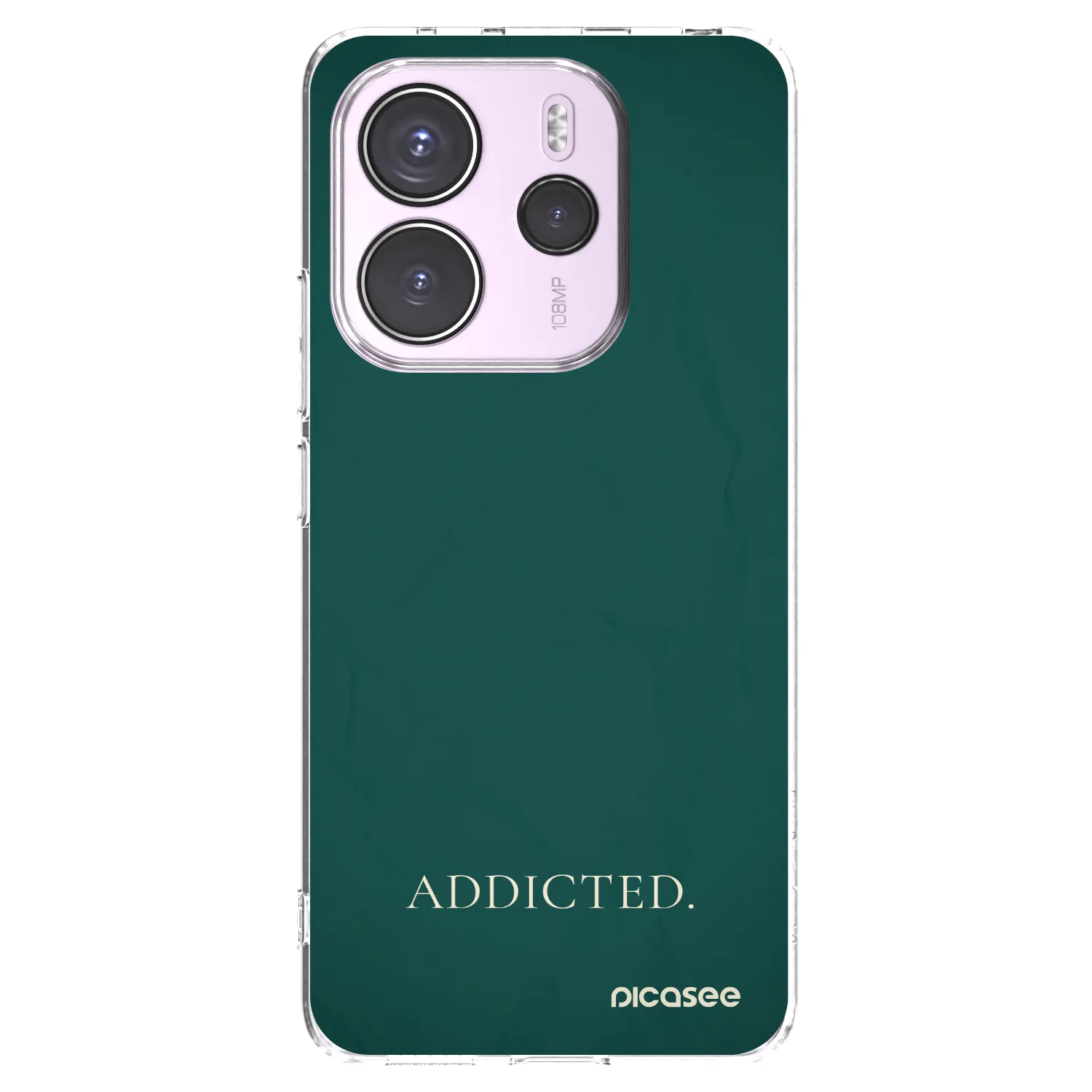 Picasee átlátszó szilikon tok az alábbi mobiltelefonokra Xiaomi Redmi Note 14 4G - Addicted