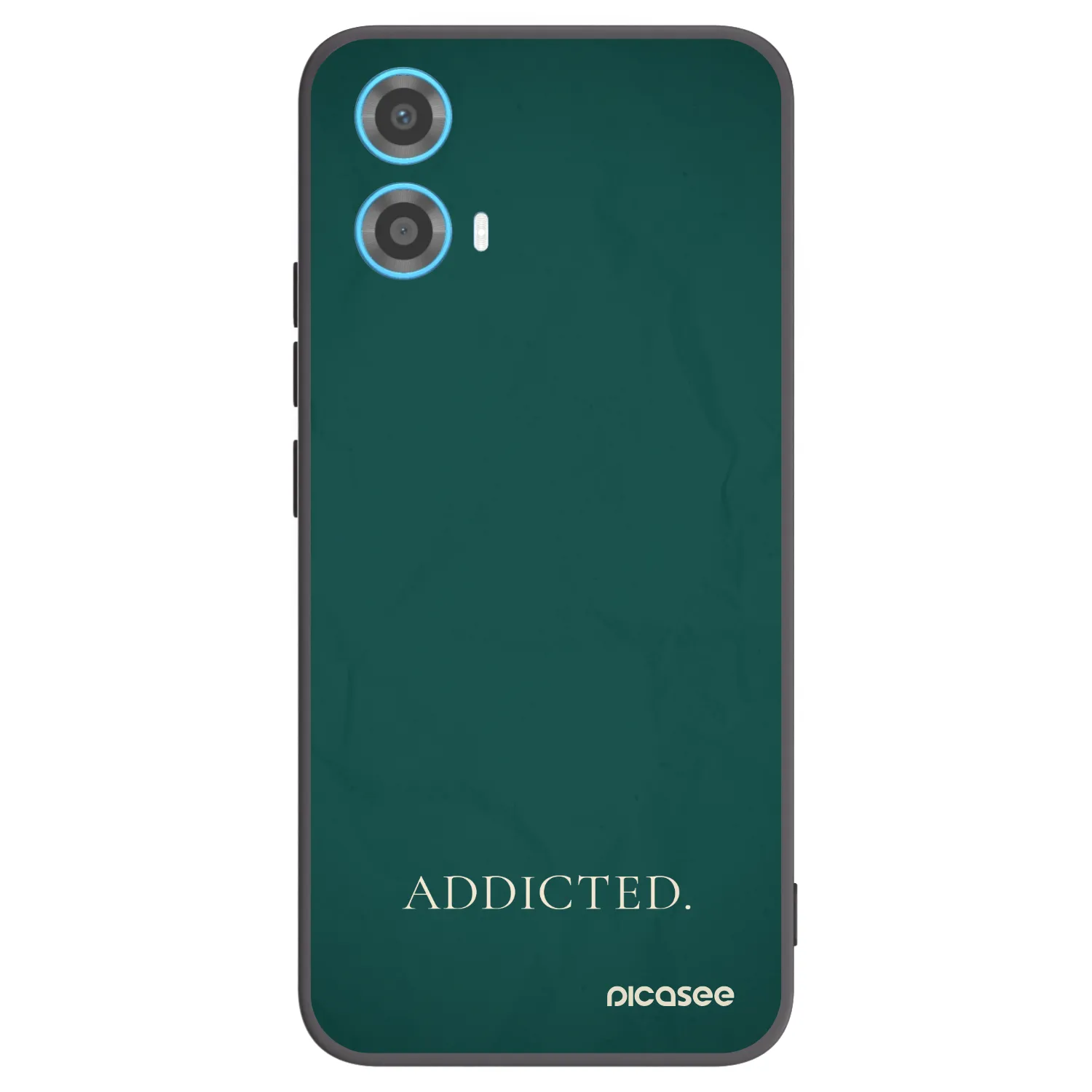 Picasee fekete szilikon tok az alábbi mobiltelefonokra Motorola Moto G34 5G - Addicted