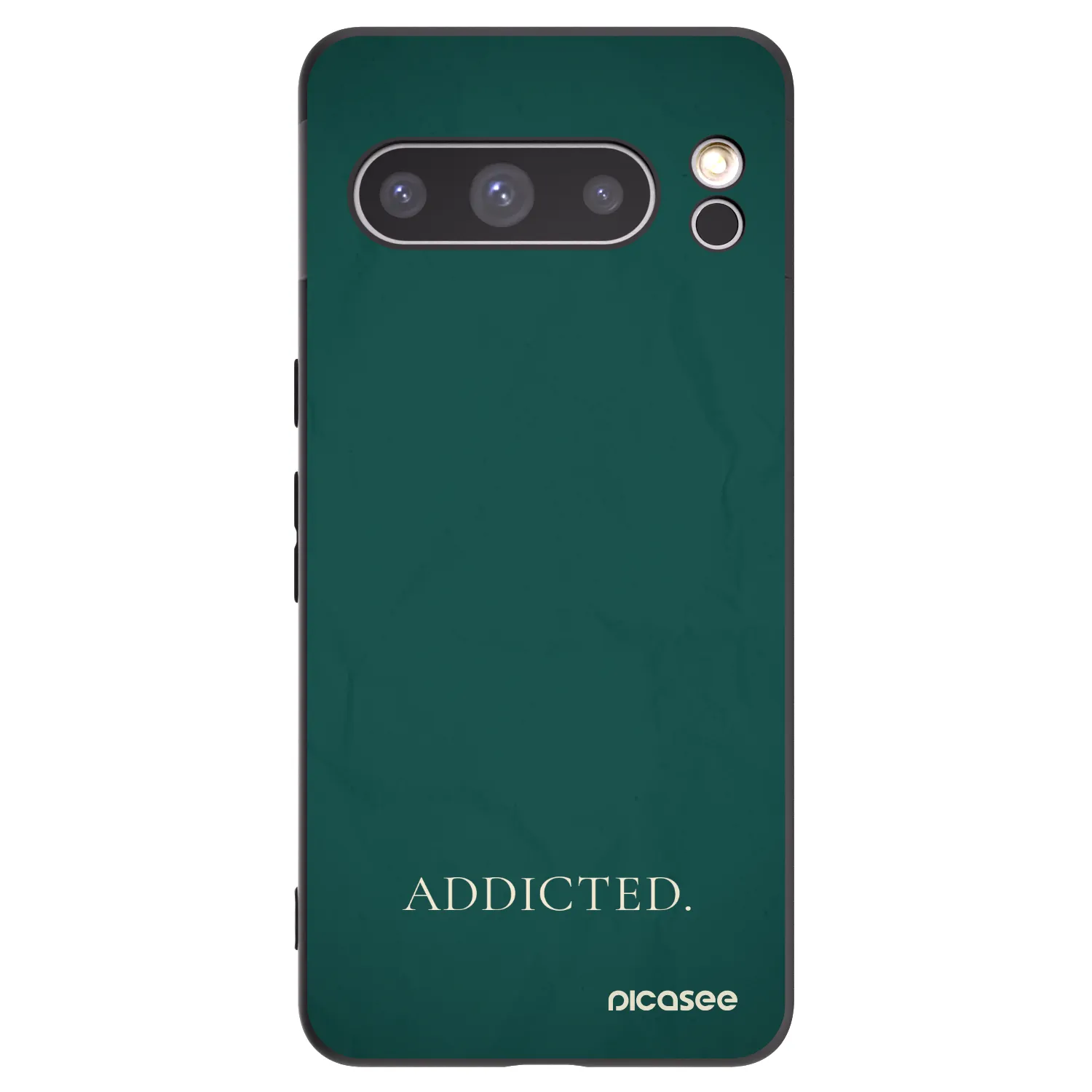 Picasee fekete szilikon tok az alábbi mobiltelefonokra Google Pixel 8 Pro - Addicted