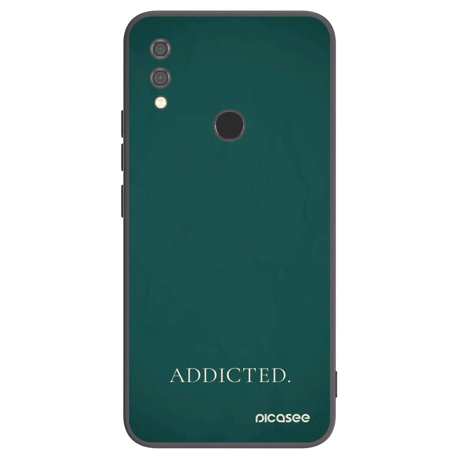 Picasee fekete szilikon tok az alábbi mobiltelefonokra Xiaomi Redmi Note 7 - Addicted
