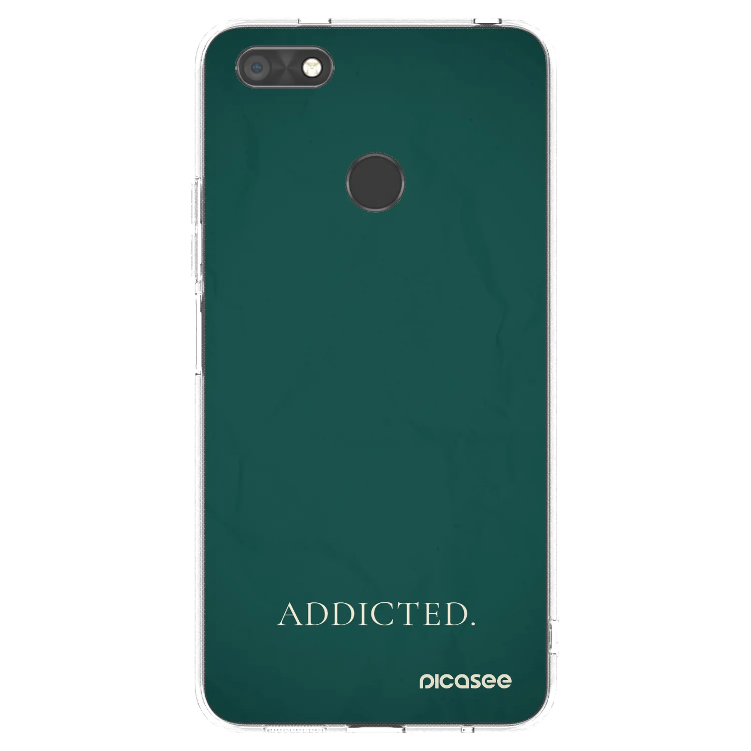 Picasee átlátszó szilikon tok az alábbi mobiltelefonokra Huawei P9 Lite Mini - Addicted