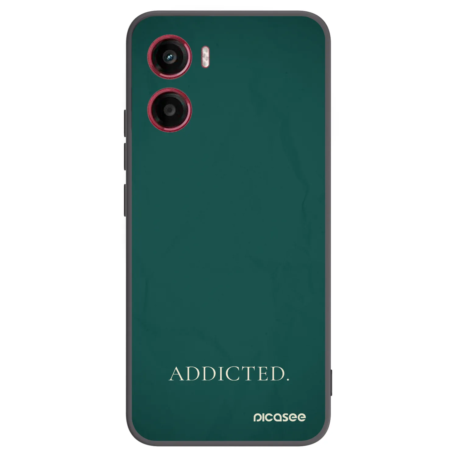 Picasee fekete szilikon tok az alábbi mobiltelefonokra Motorola Moto G05 - Addicted