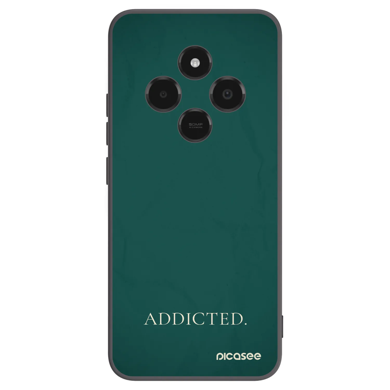 Picasee fekete szilikon tok az alábbi mobiltelefonokra Xiaomi Poco C75 - Addicted