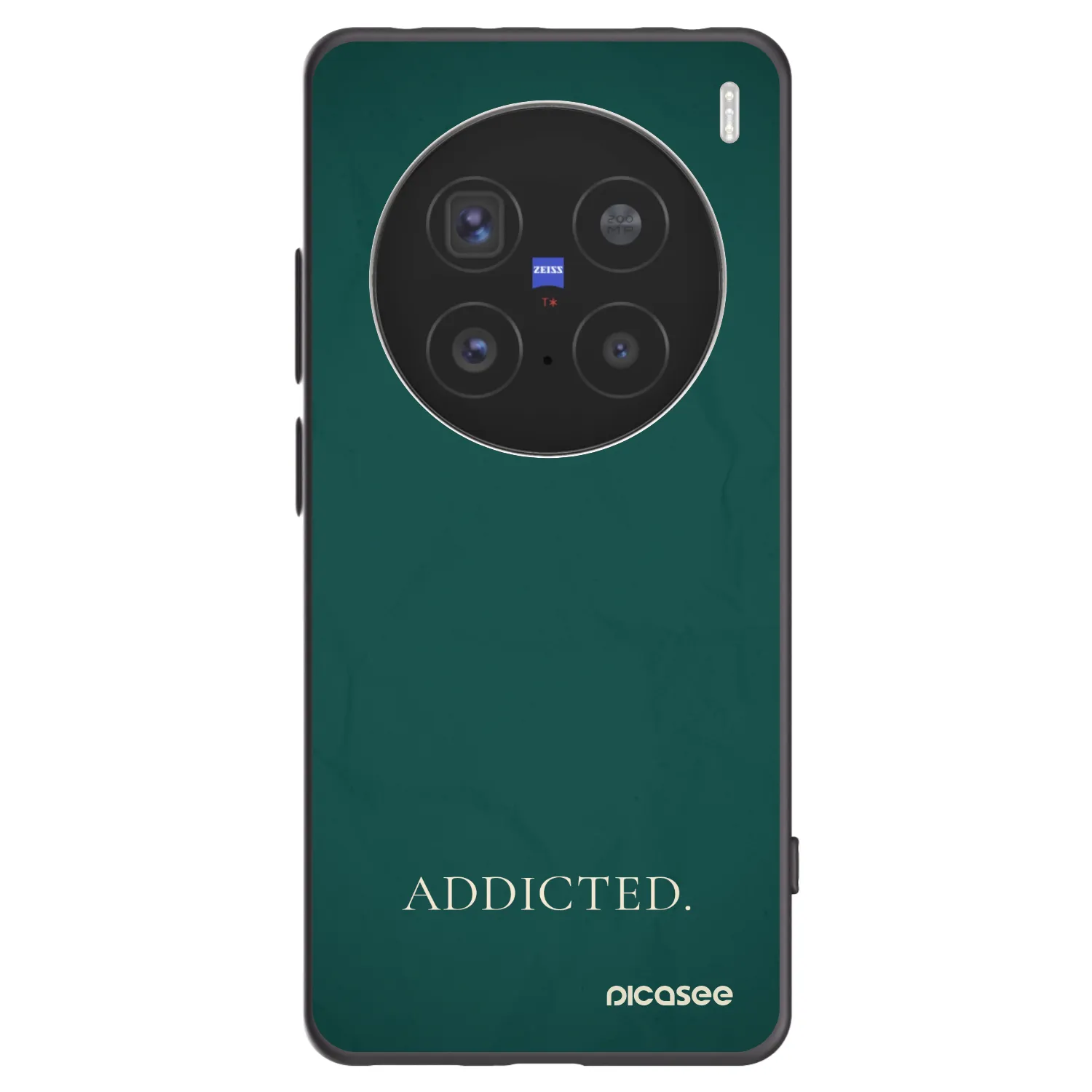 Picasee fekete szilikon tok az alábbi mobiltelefonokra Vivo X200 Pro - Addicted