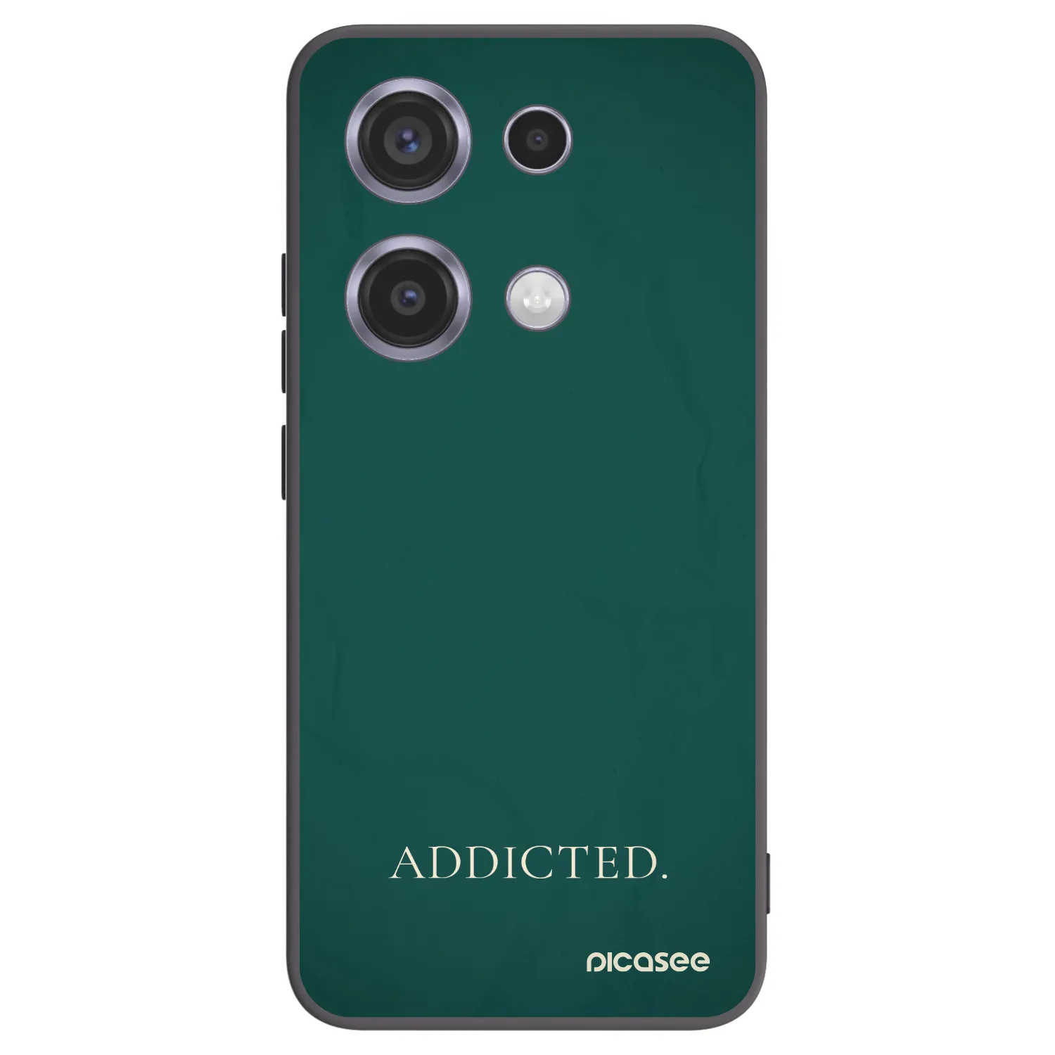 Picasee fekete szilikon tok az alábbi mobiltelefonokra Xiaomi Redmi Note 14S - Addicted