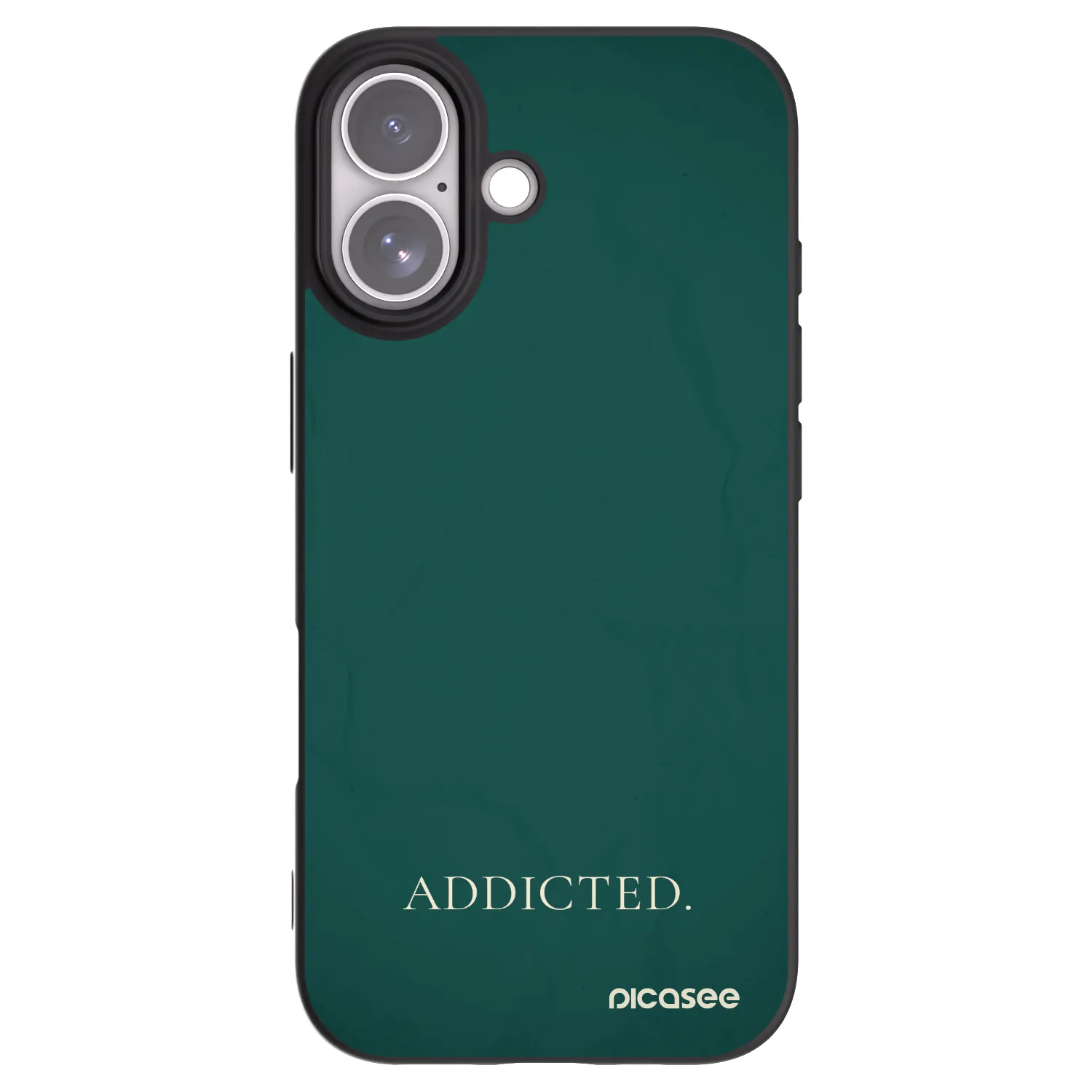Picasee fekete szilikon tok az alábbi mobiltelefonokra Apple iPhone 17 - Addicted