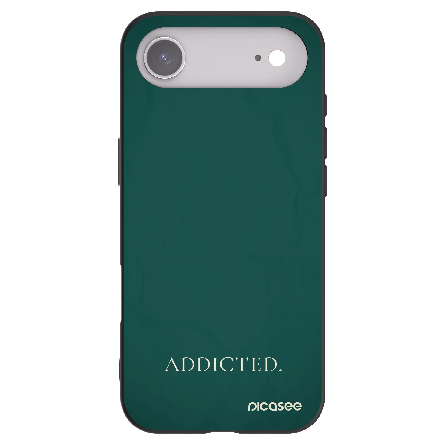 Picasee fekete szilikon tok az alábbi mobiltelefonokra Apple iPhone Air - Addicted