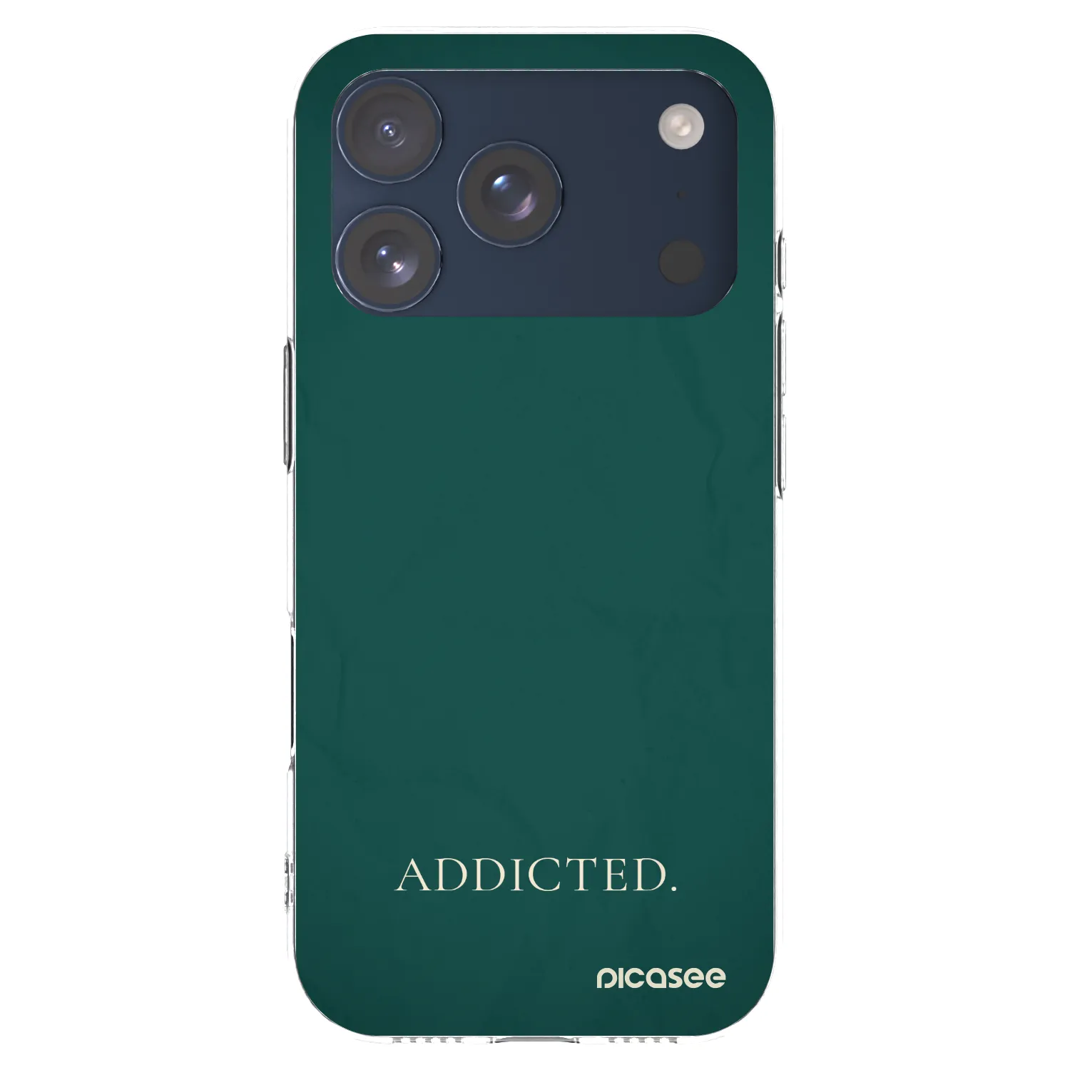 Picasee átlátszó szilikon tok az alábbi mobiltelefonokra Apple iPhone 17 Pro - Addicted