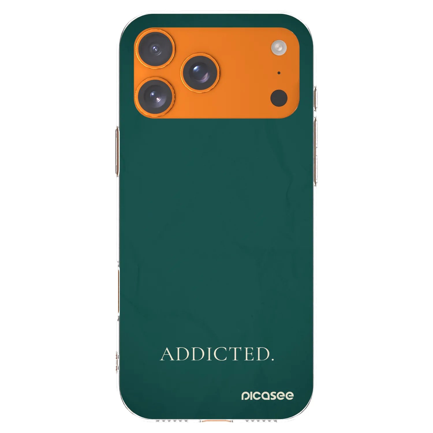Picasee átlátszó szilikon tok az alábbi mobiltelefonokra Apple iPhone 17 Pro Max - Addicted