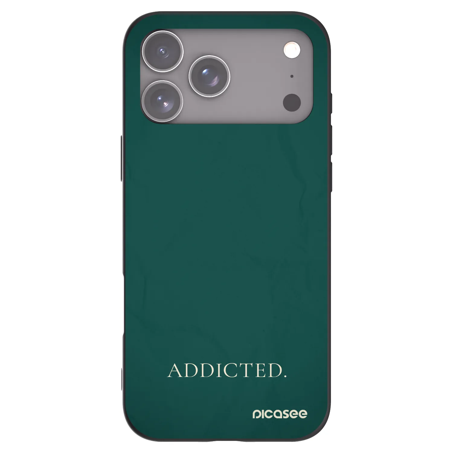 Picasee fekete szilikon tok az alábbi mobiltelefonokra Apple iPhone 17 Pro Max - Addicted
