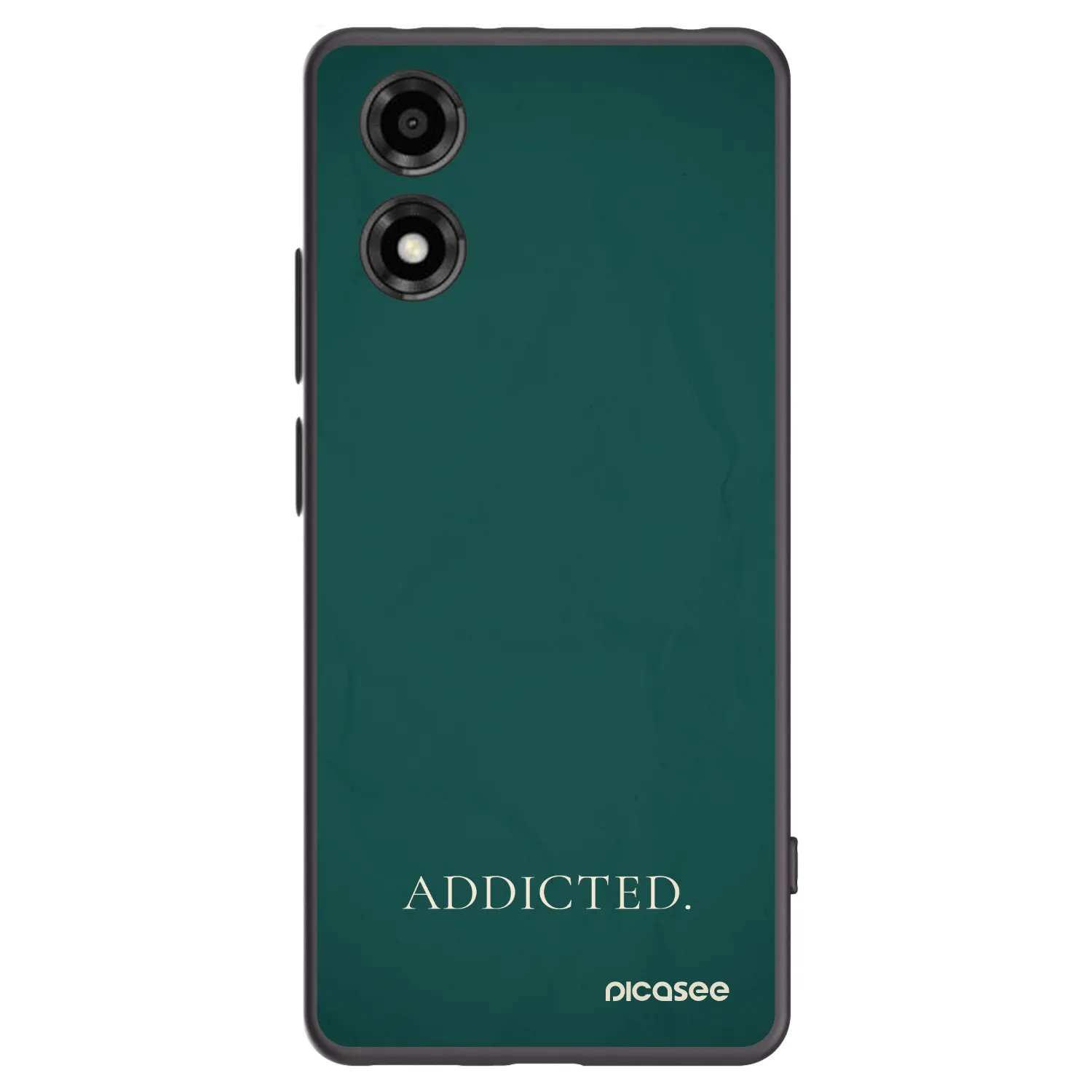Picasee fekete szilikon tok az alábbi mobiltelefonokra Motorola Moto E14 - Addicted