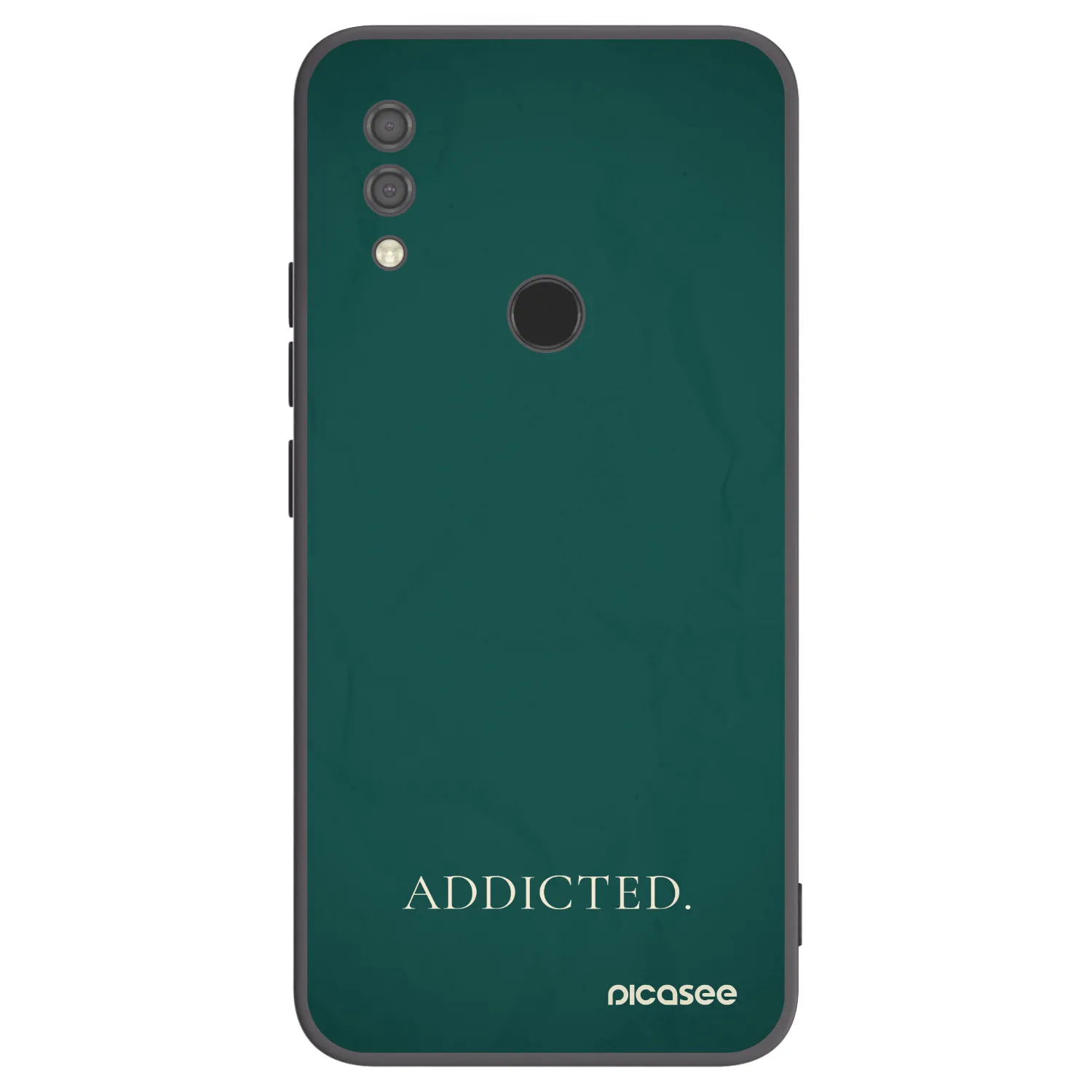 Picasee fekete szilikon tok az alábbi mobiltelefonokra Xiaomi Redmi 7 - Addicted