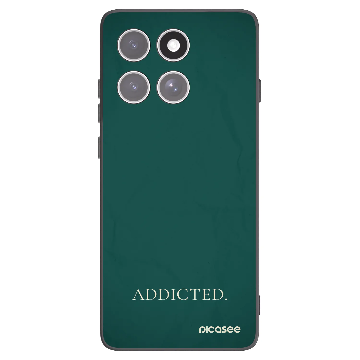 Picasee fekete szilikon tok az alábbi mobiltelefonokra Motorola Edge 60 Pro - Addicted