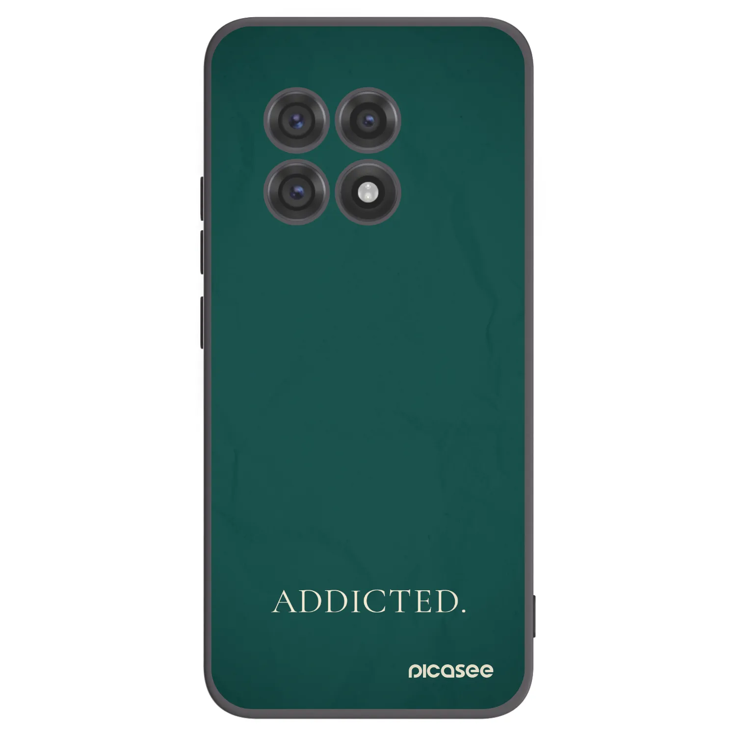 Picasee fekete szilikon tok az alábbi mobiltelefonokra OnePlus 13R 5G - Addicted