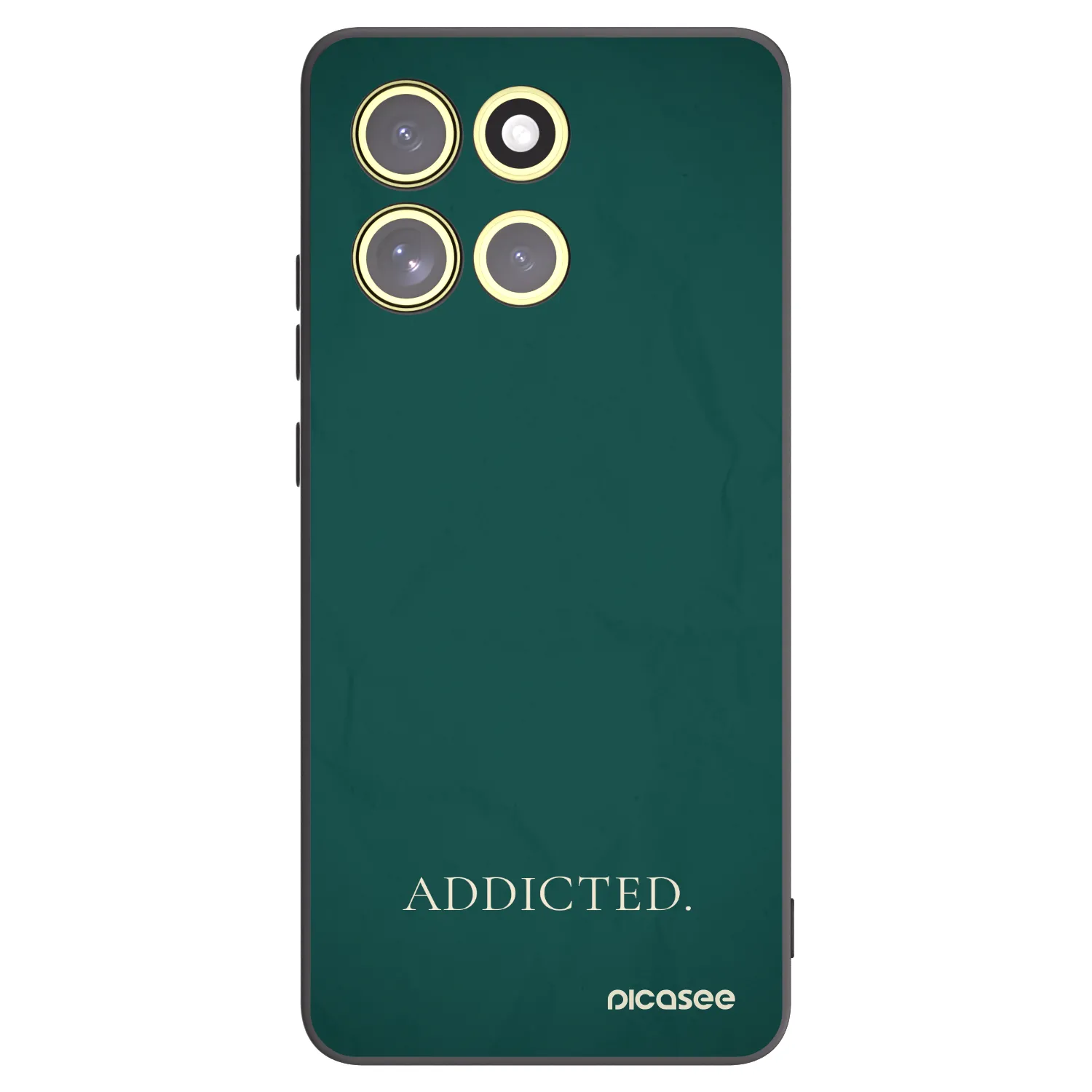 Picasee fekete szilikon tok az alábbi mobiltelefonokra Motorola Moto G86 5G - Addicted