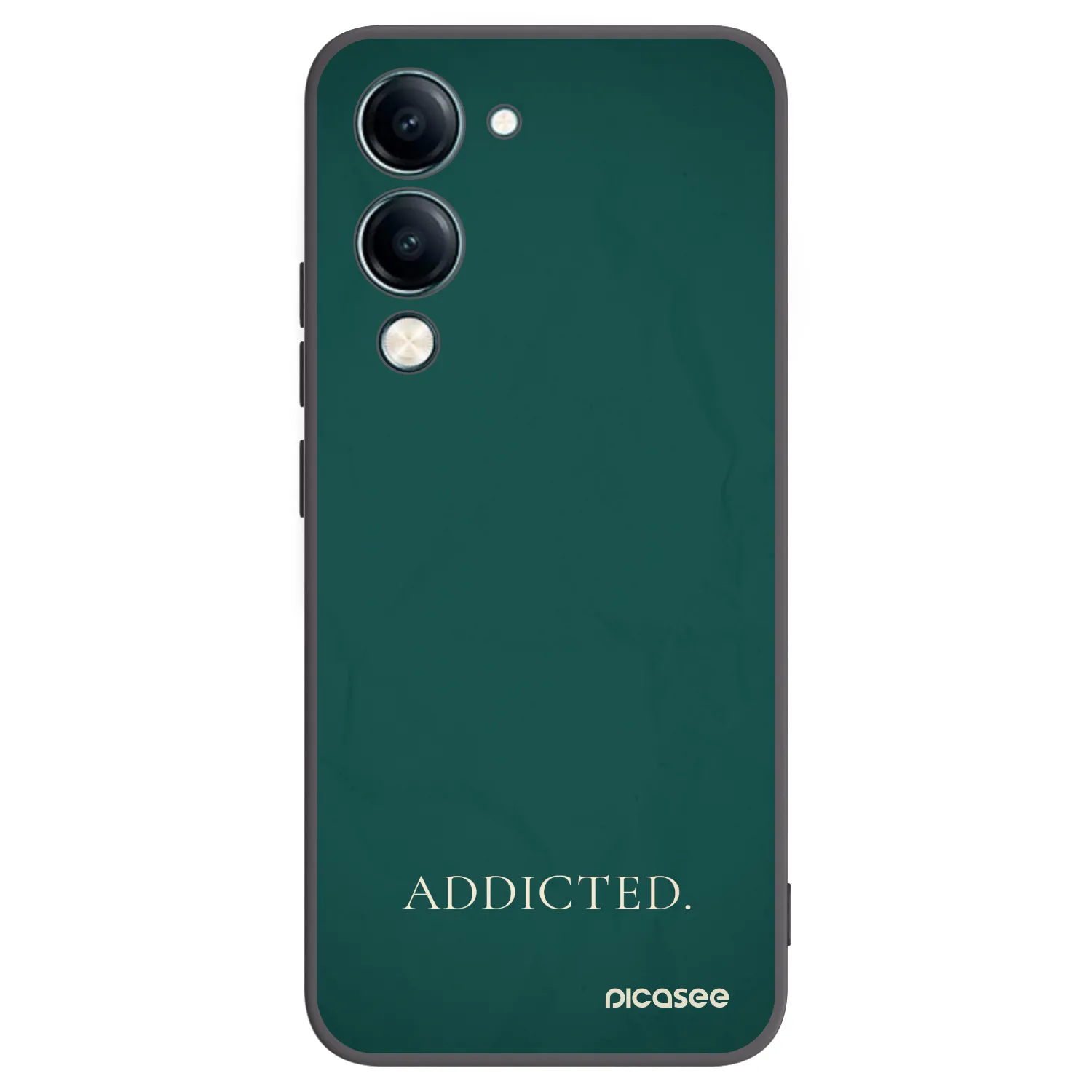 Picasee fekete szilikon tok az alábbi mobiltelefonokra Vivo Y29s 5G - Addicted
