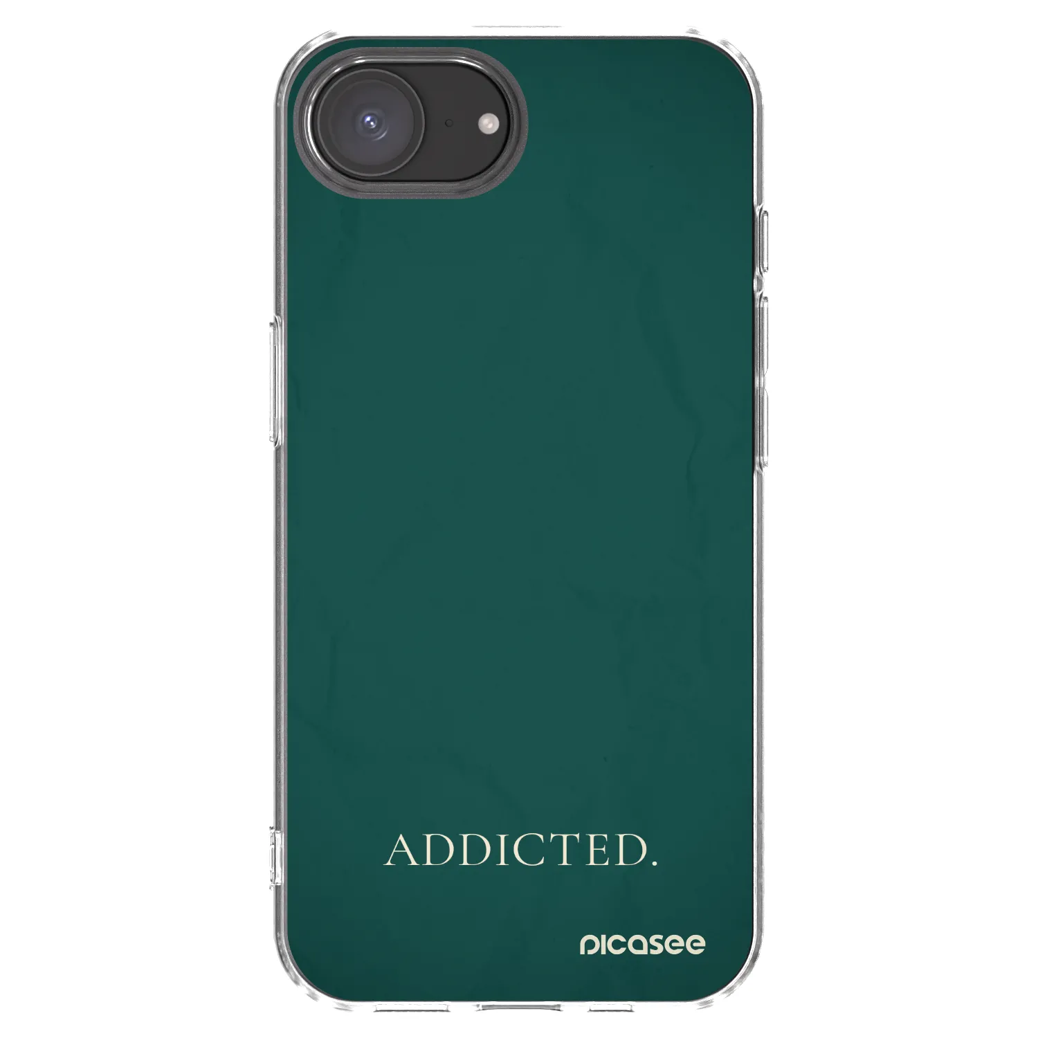 Picasee átlátszó szilikon tok az alábbi mobiltelefonokra Apple iPhone 17e - Addicted