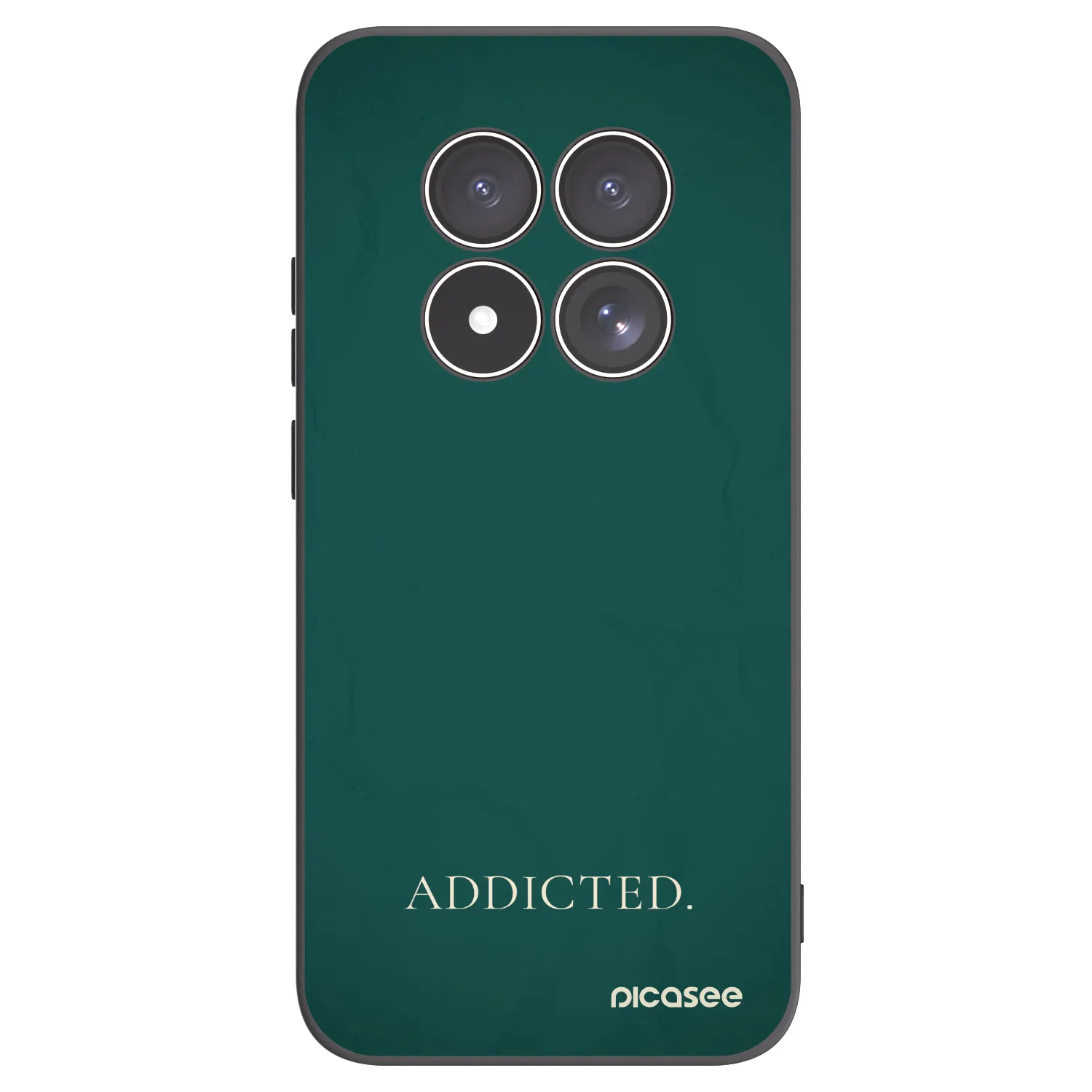 Picasee fekete szilikon tok az alábbi mobiltelefonokra Xiaomi Redmi Note 15 Pro 5G - Addicted