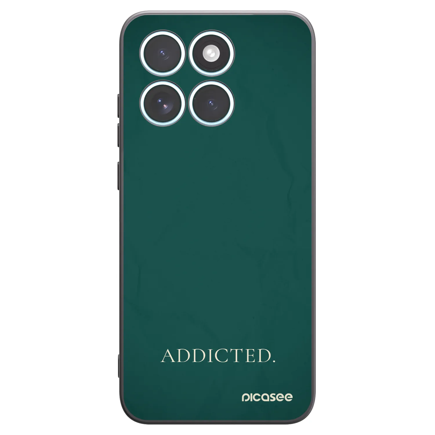 Picasee fekete szilikon tok az alábbi mobiltelefonokra Motorola Edge 70 Fusion - Addicted