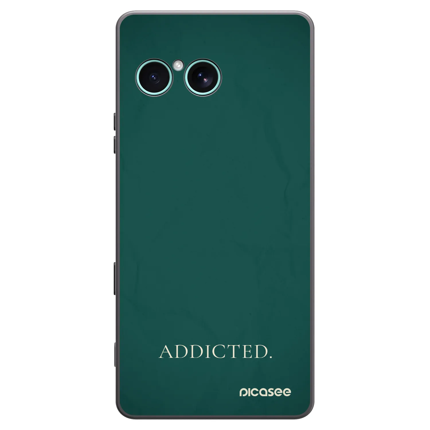 Picasee fekete szilikon tok az alábbi mobiltelefonokra Sony Xperia 10 VII - Addicted