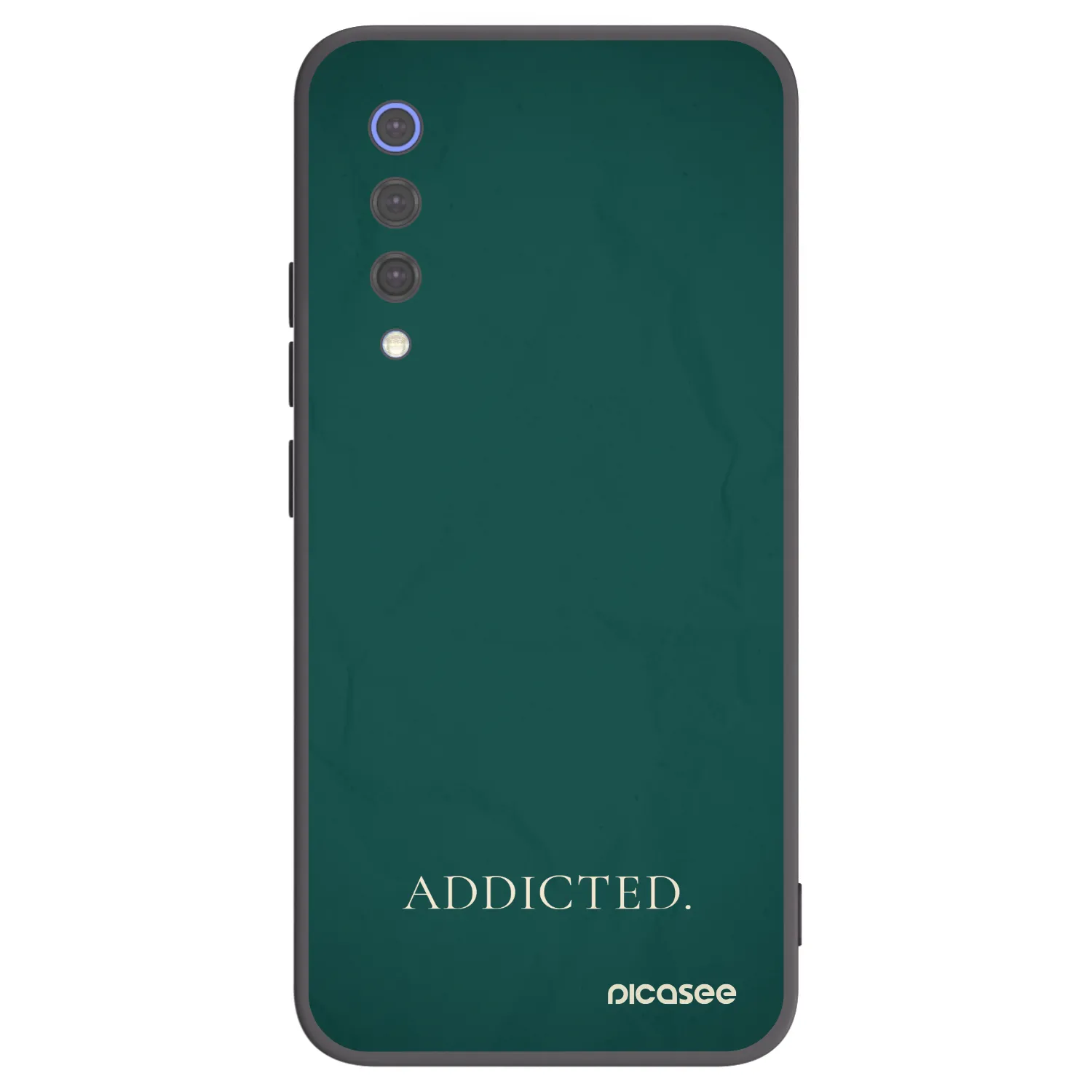 Picasee fekete szilikon tok az alábbi mobiltelefonokra Xiaomi Mi 9 SE - Addicted