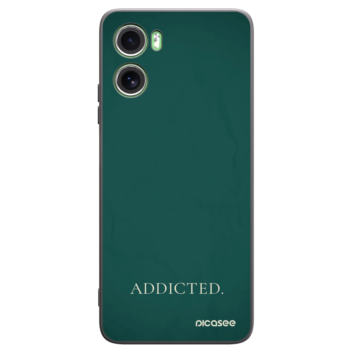 Picasee fekete szilikon tok az alábbi mobiltelefonokra Motorola Moto G06 - Addicted