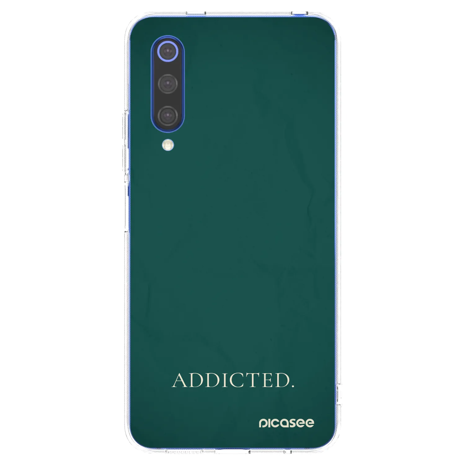 Picasee átlátszó szilikon tok az alábbi mobiltelefonokra Xiaomi Mi 9 SE - Addicted