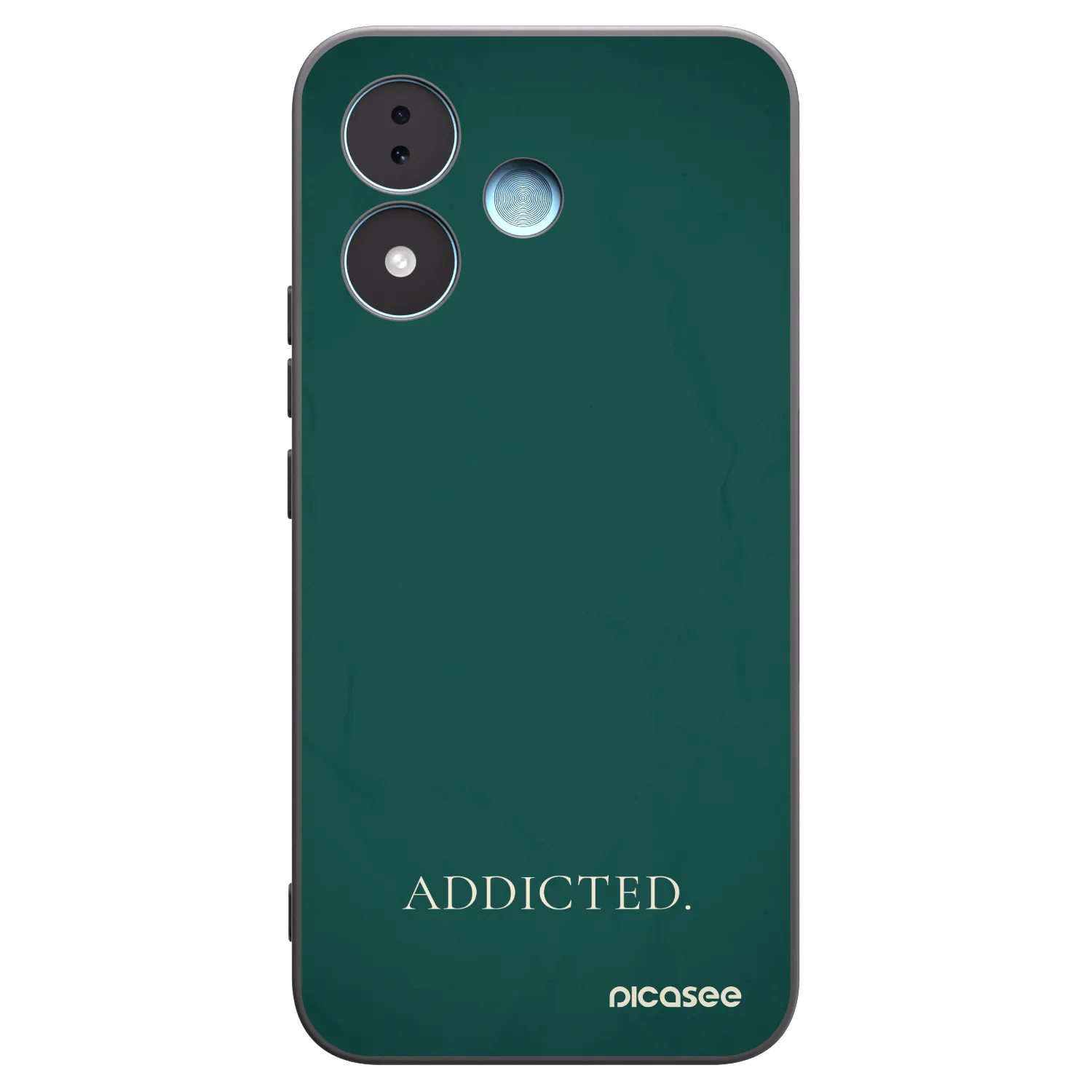Picasee fekete szilikon tok az alábbi mobiltelefonokra Xiaomi Redmi Note 17 5G - Addicted