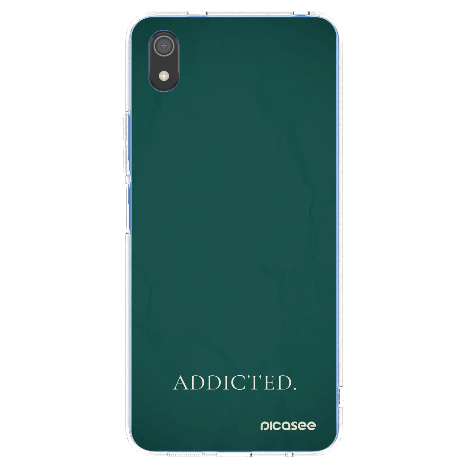Picasee átlátszó szilikon tok az alábbi mobiltelefonokra Xiaomi Redmi 7A - Addicted