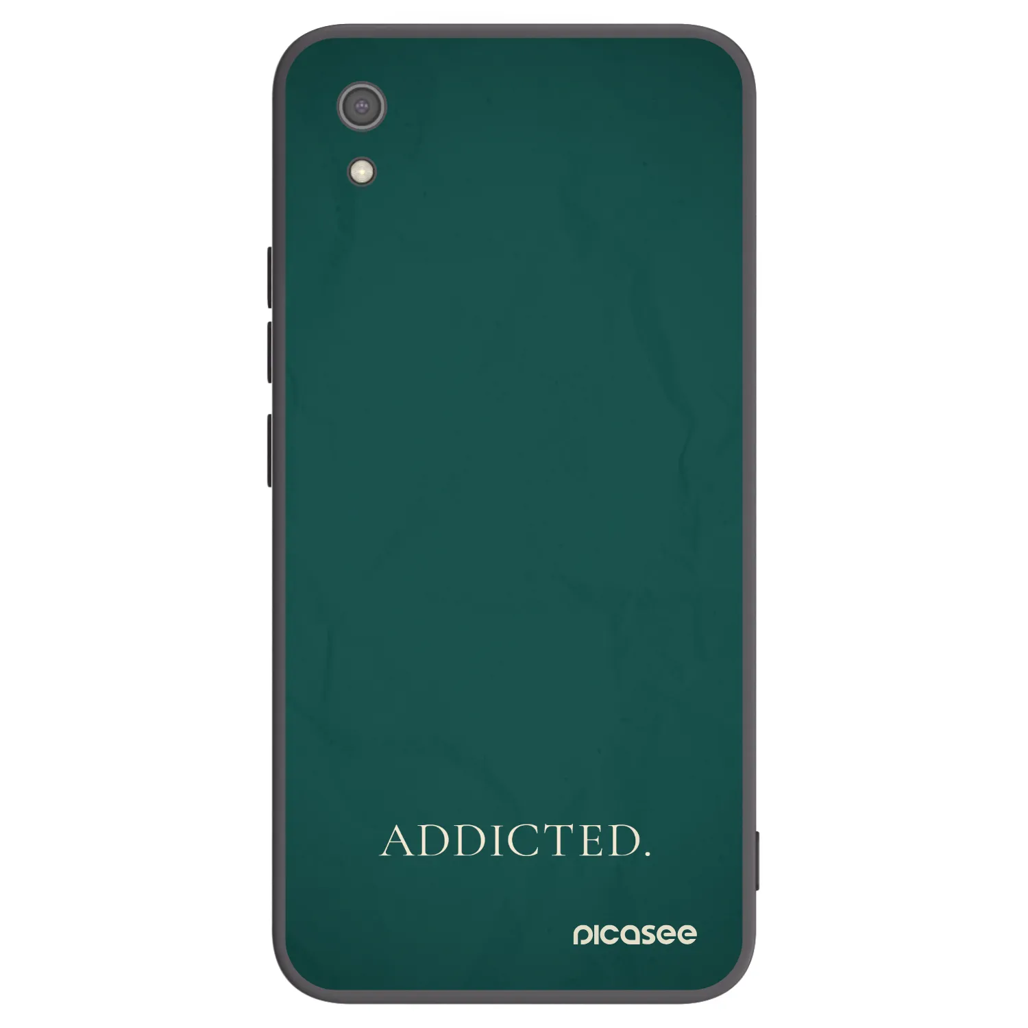 Picasee fekete szilikon tok az alábbi mobiltelefonokra Xiaomi Redmi 7A - Addicted