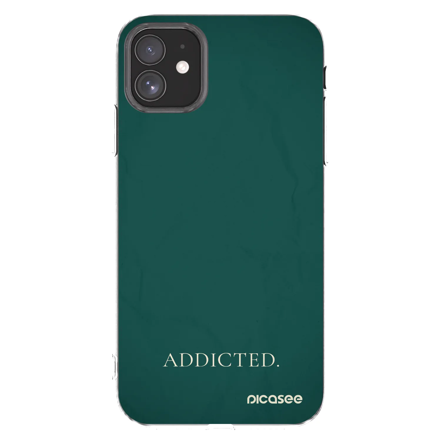 Picasee átlátszó szilikon tok az alábbi mobiltelefonokra Apple iPhone 11 - Addicted