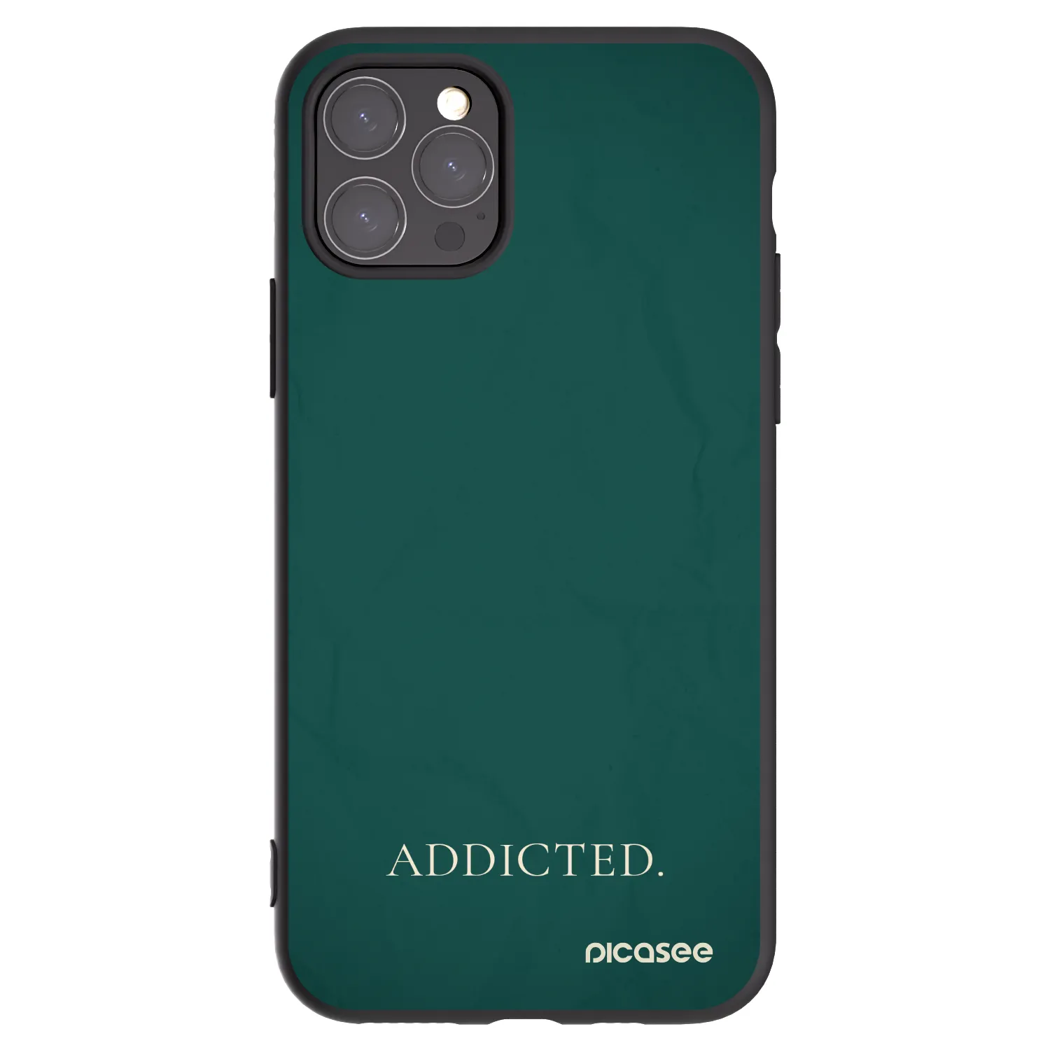 Picasee fekete szilikon tok az alábbi mobiltelefonokra Apple iPhone 11 Pro - Addicted