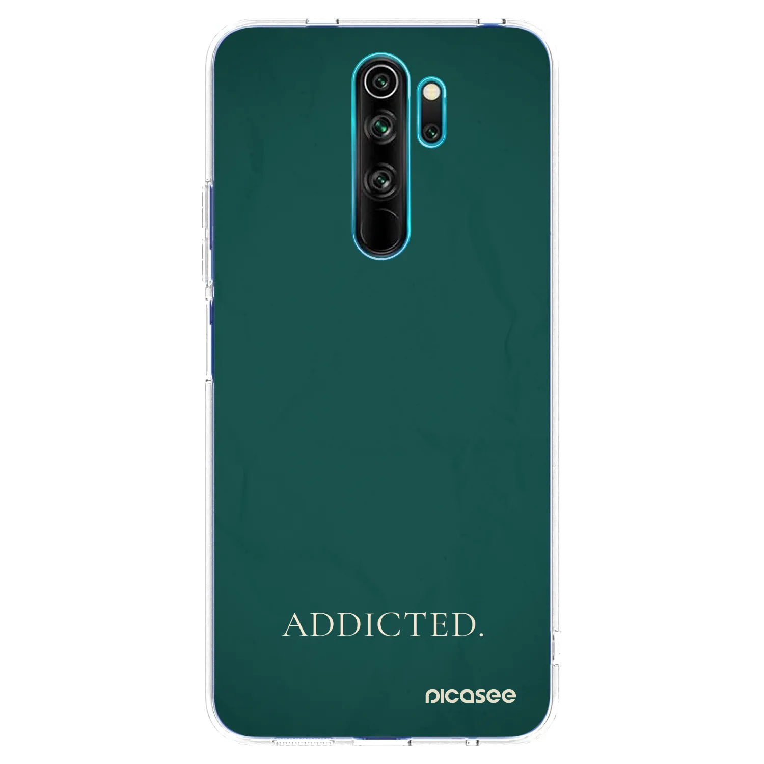 Picasee átlátszó szilikon tok az alábbi mobiltelefonokra Xiaomi Redmi Note 8 Pro - Addicted