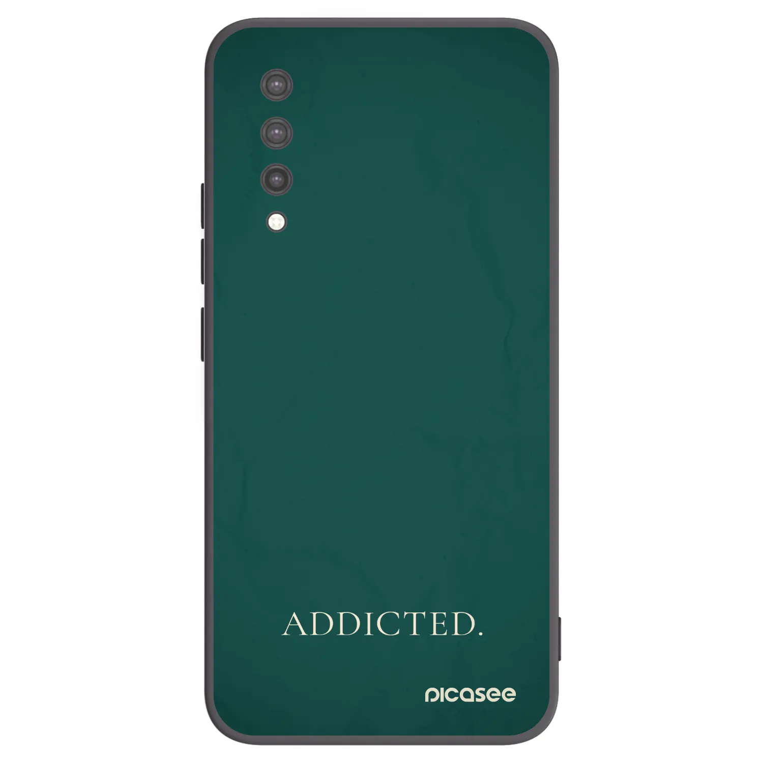 Picasee fekete szilikon tok az alábbi mobiltelefonokra Xiaomi Mi 9 Lite - Addicted