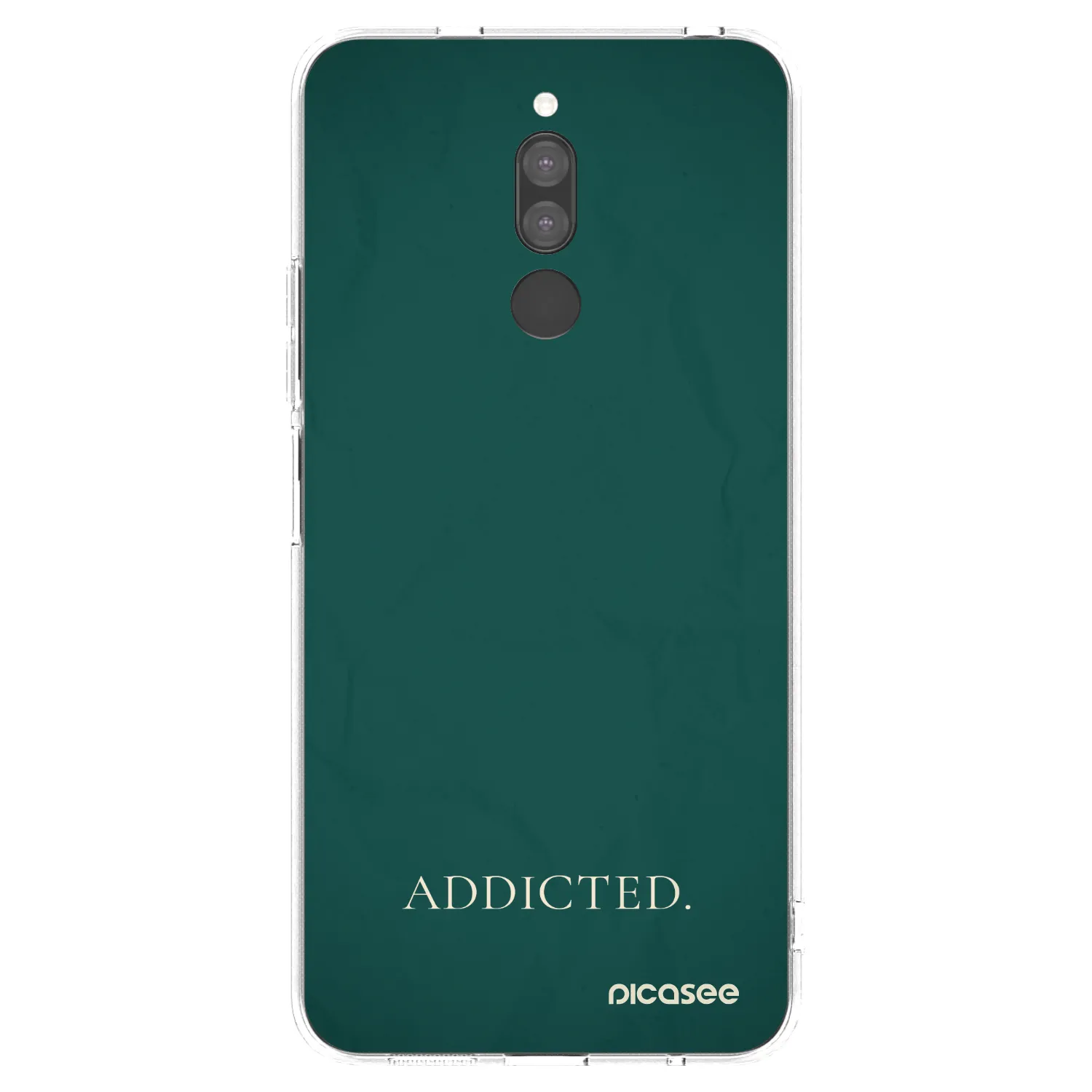 Picasee átlátszó szilikon tok az alábbi mobiltelefonokra Xiaomi Redmi 8 - Addicted