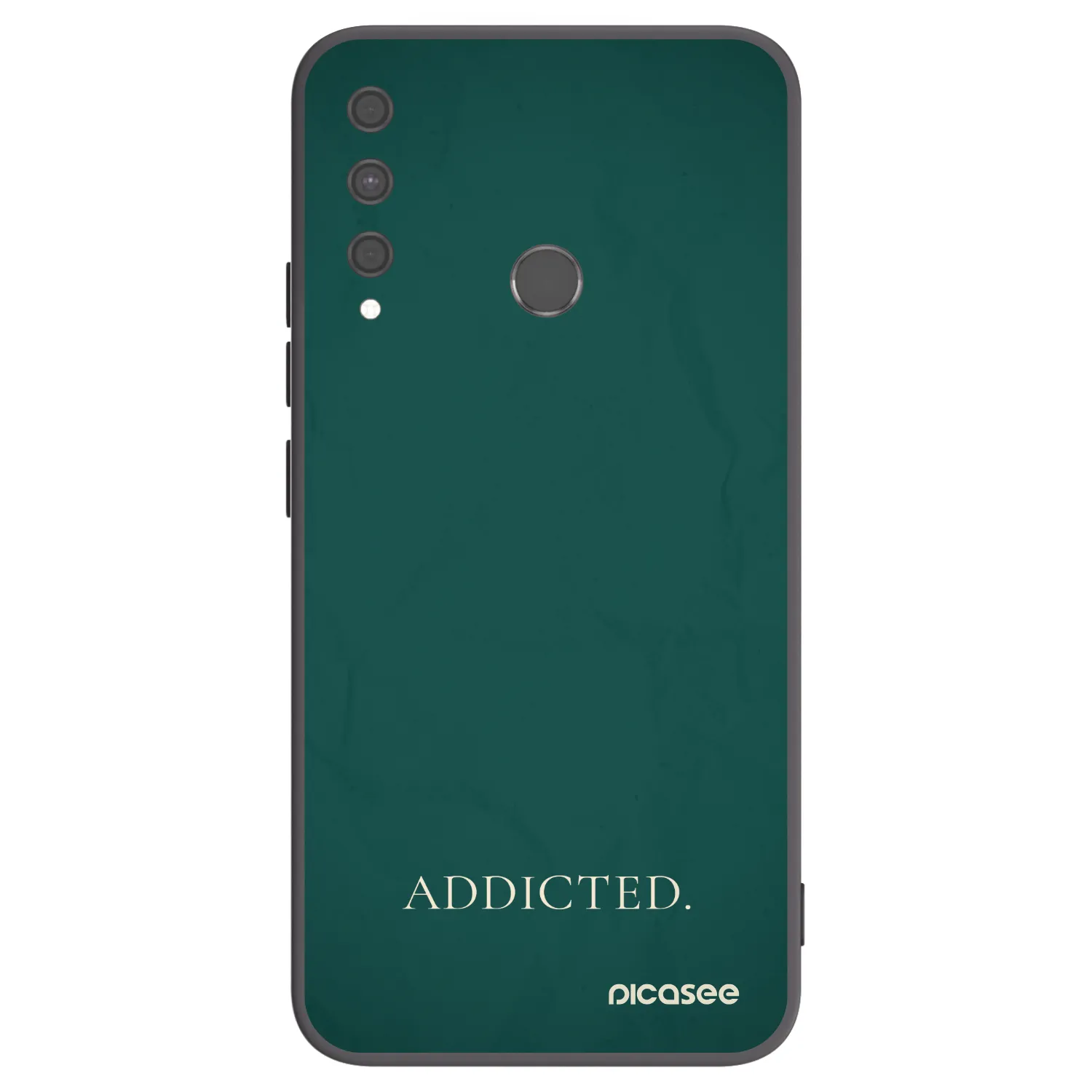 Picasee fekete szilikon tok az alábbi mobiltelefonokra Huawei P40 Lite E - Addicted