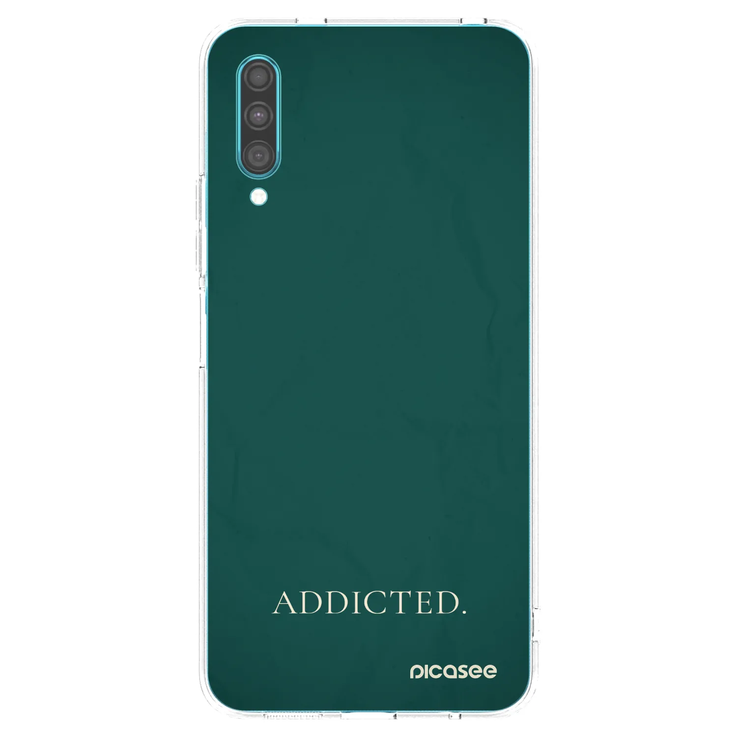 Picasee átlátszó szilikon tok az alábbi mobiltelefonokra Samsung Galaxy A30s A307F - Addicted